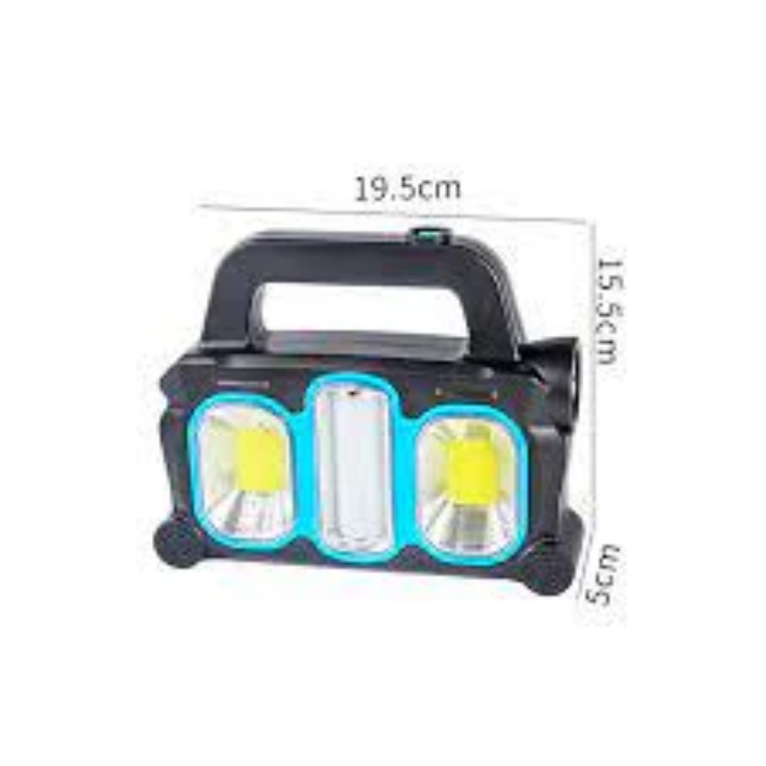 ĐÈN NĂNG LƯỢNG HURRY HB-6169 PIN SCAJ CẦM TAY