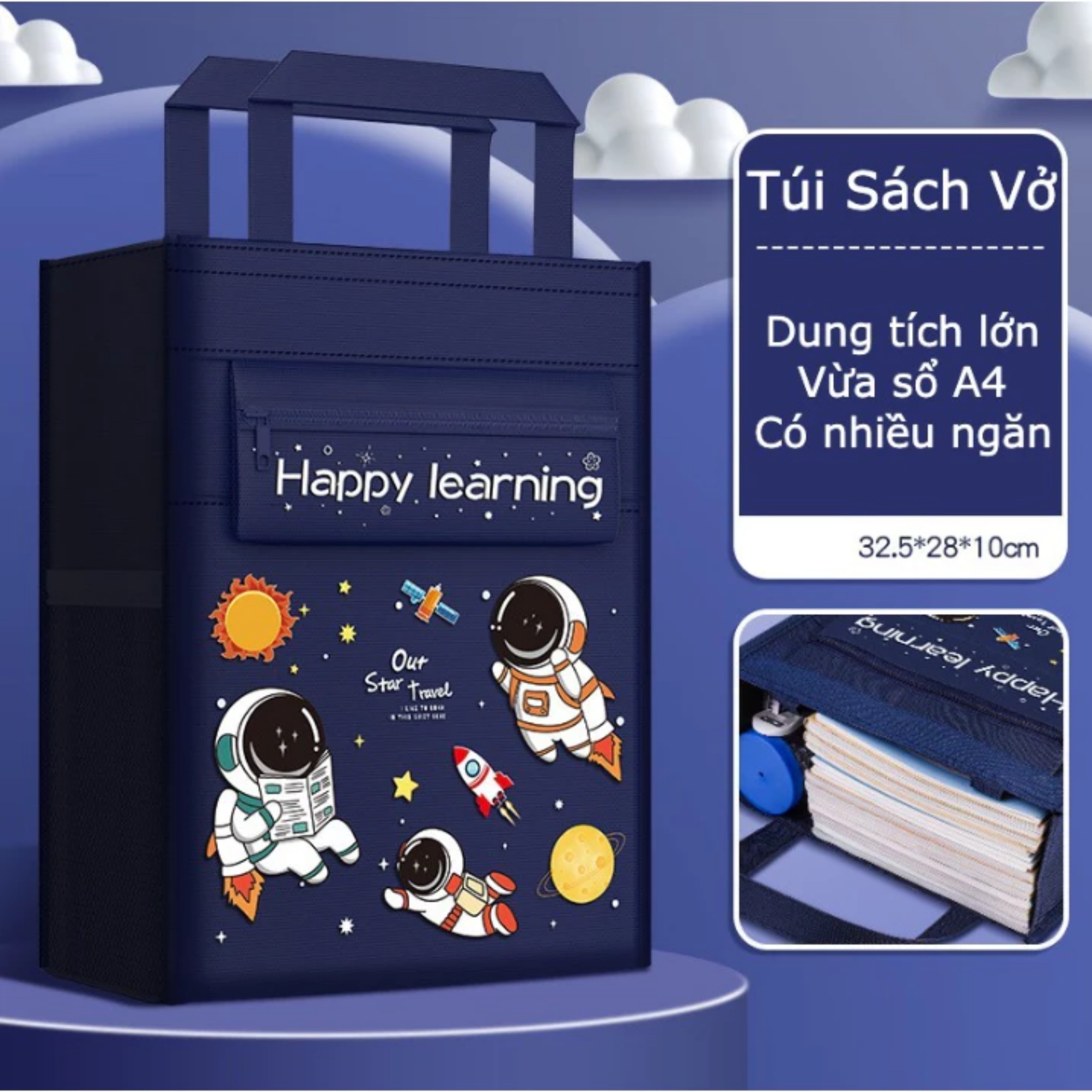 TÚI ĐỰNG SÁCH EM BÉ