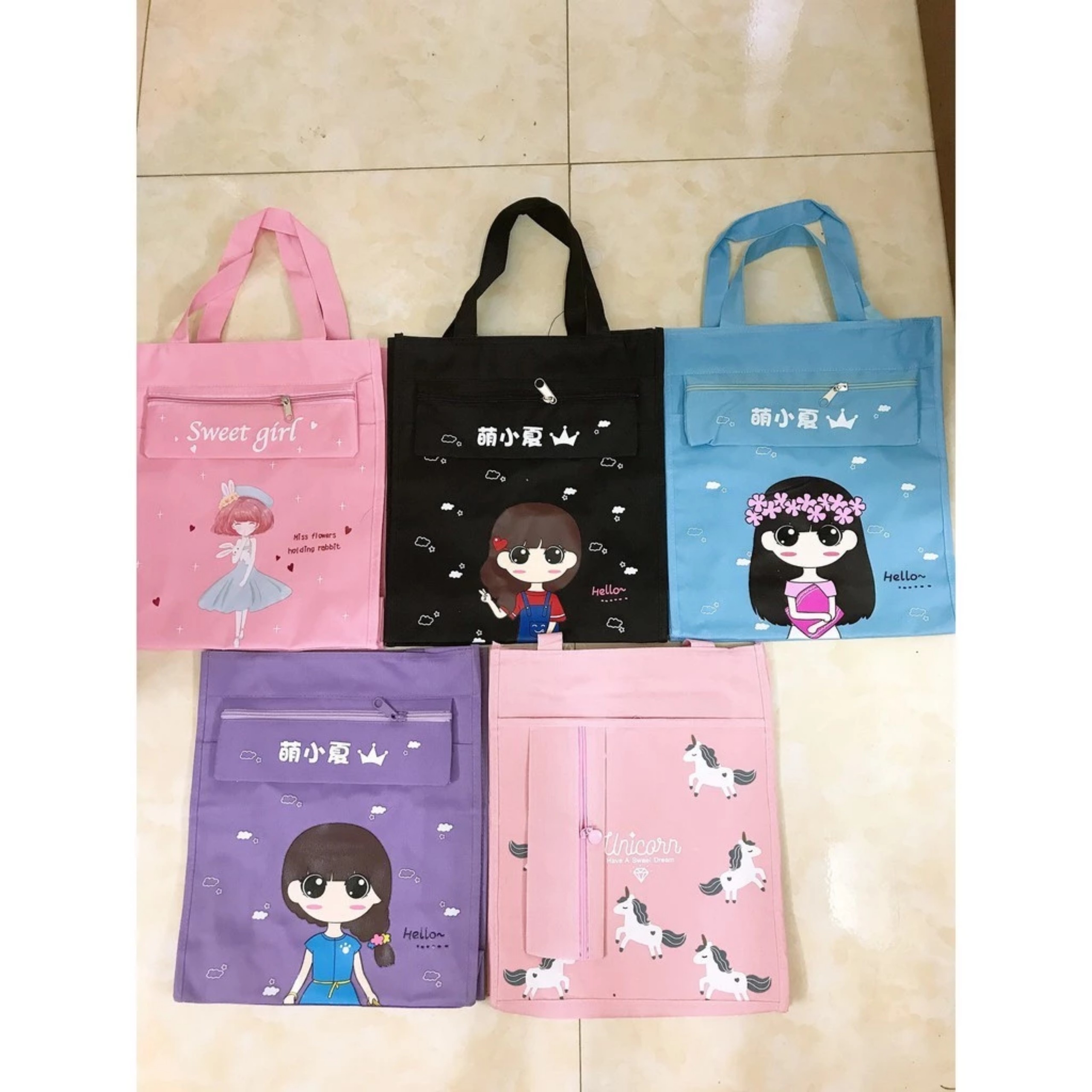 TÚI ĐỰNG SÁCH EM BÉ