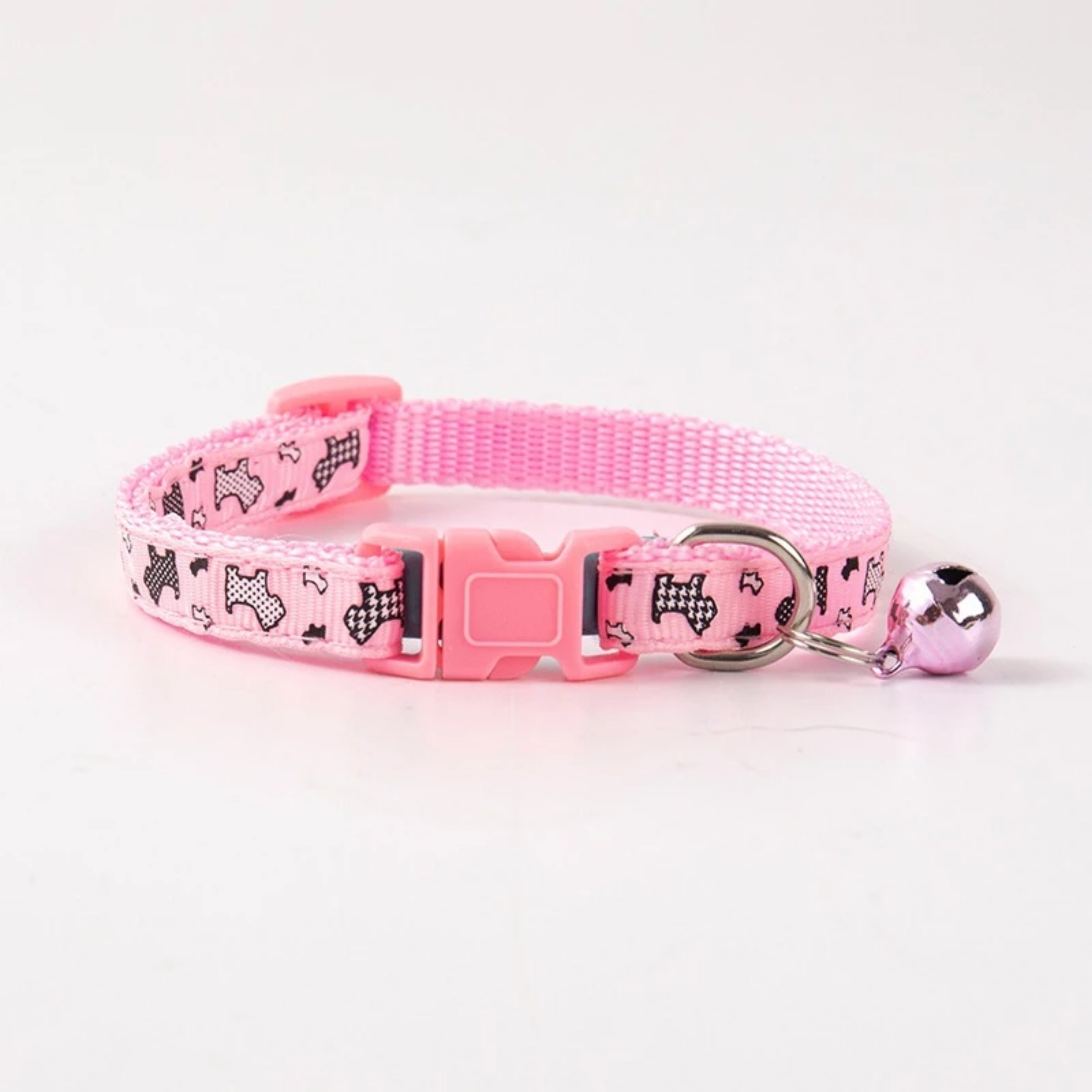 SET 2 VÒNG CỔ THÚ CƯNG HÌNH CHỮ MINNIE CÓ CHUÔNG