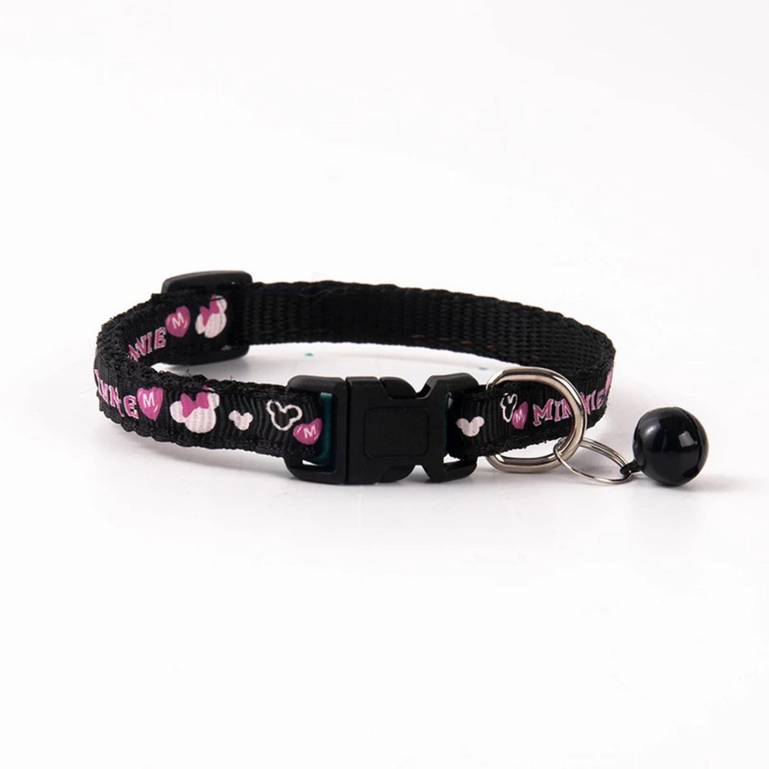 SET 2 VÒNG CỔ THÚ CƯNG HÌNH CHỮ MINNIE CÓ CHUÔNG