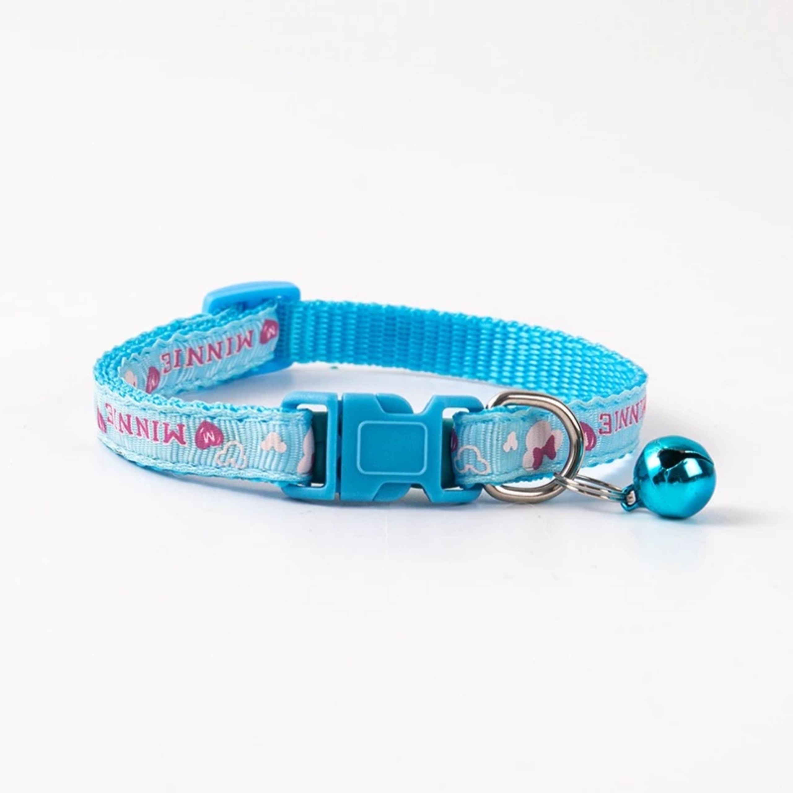 SET 2 VÒNG CỔ THÚ CƯNG HÌNH CHỮ MINNIE CÓ CHUÔNG