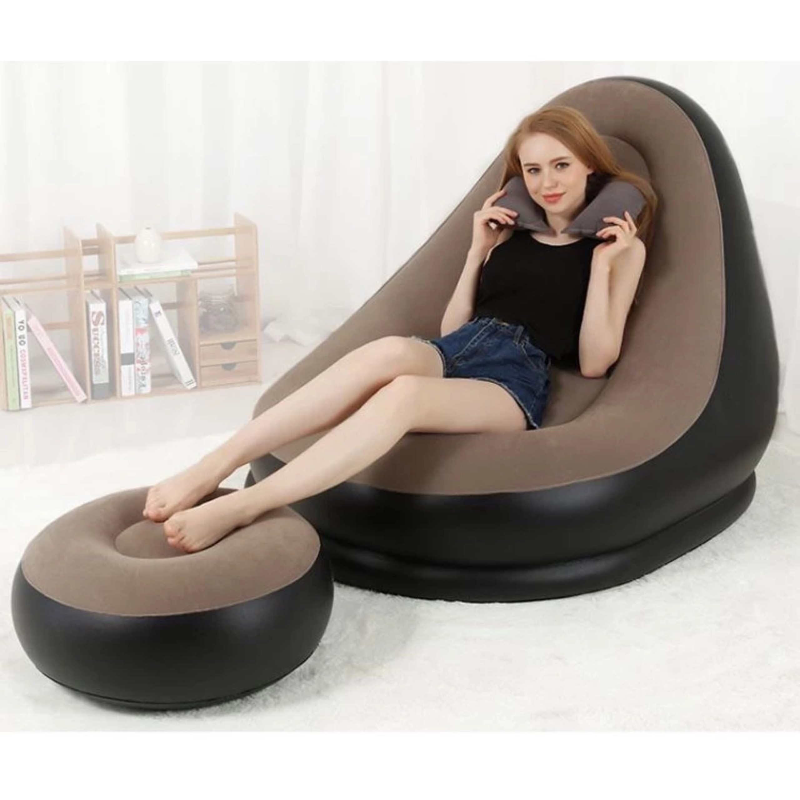 GHẾ HƠI SOFA 2 IN 1