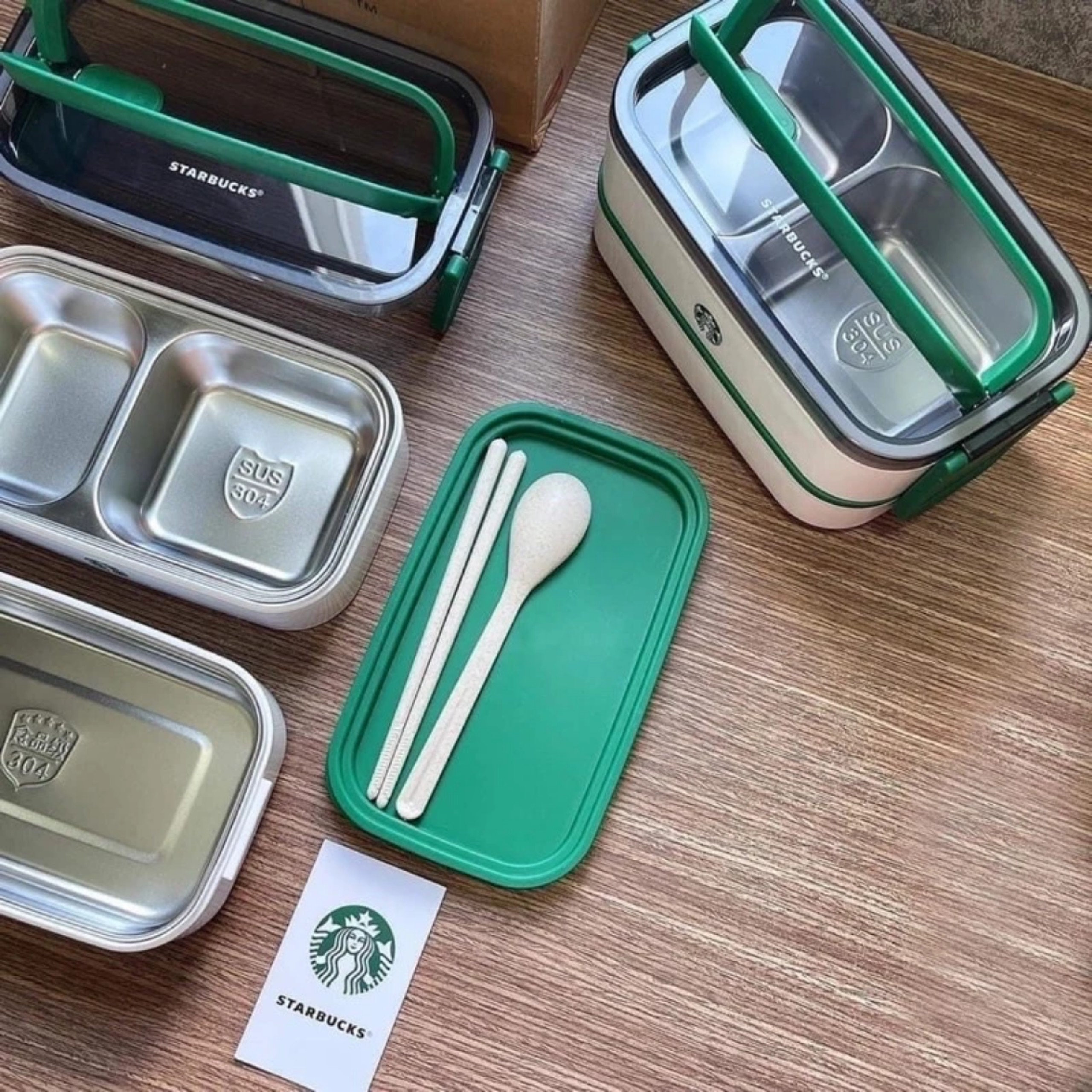 HỘP CƠM GIỮ NHIỆT STARBUC INOX 304