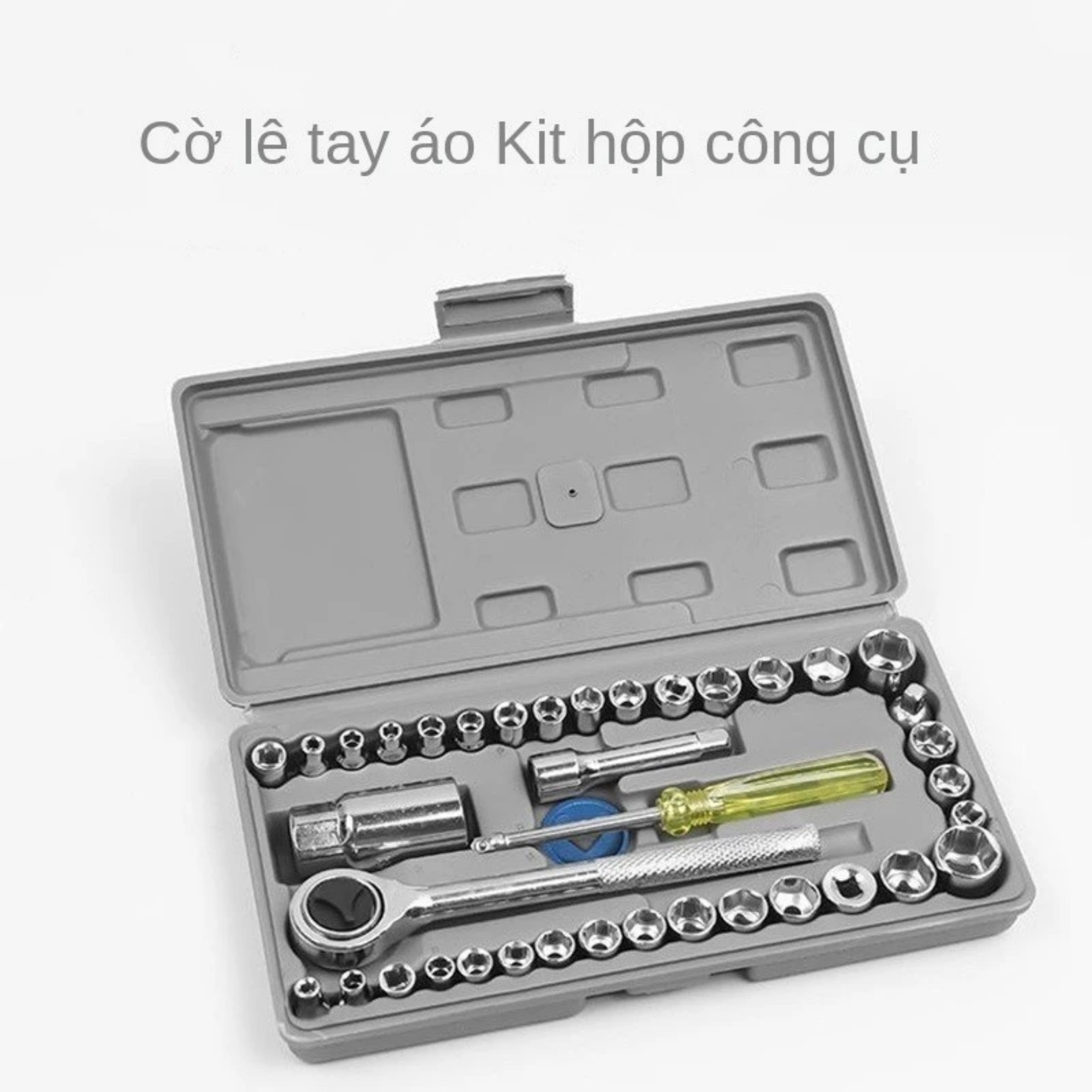 BỘ DỤNG CỤ SỬA CHỮA ĐA NĂNG XE MÁY VÀ Ô TÔ 40 CÁI