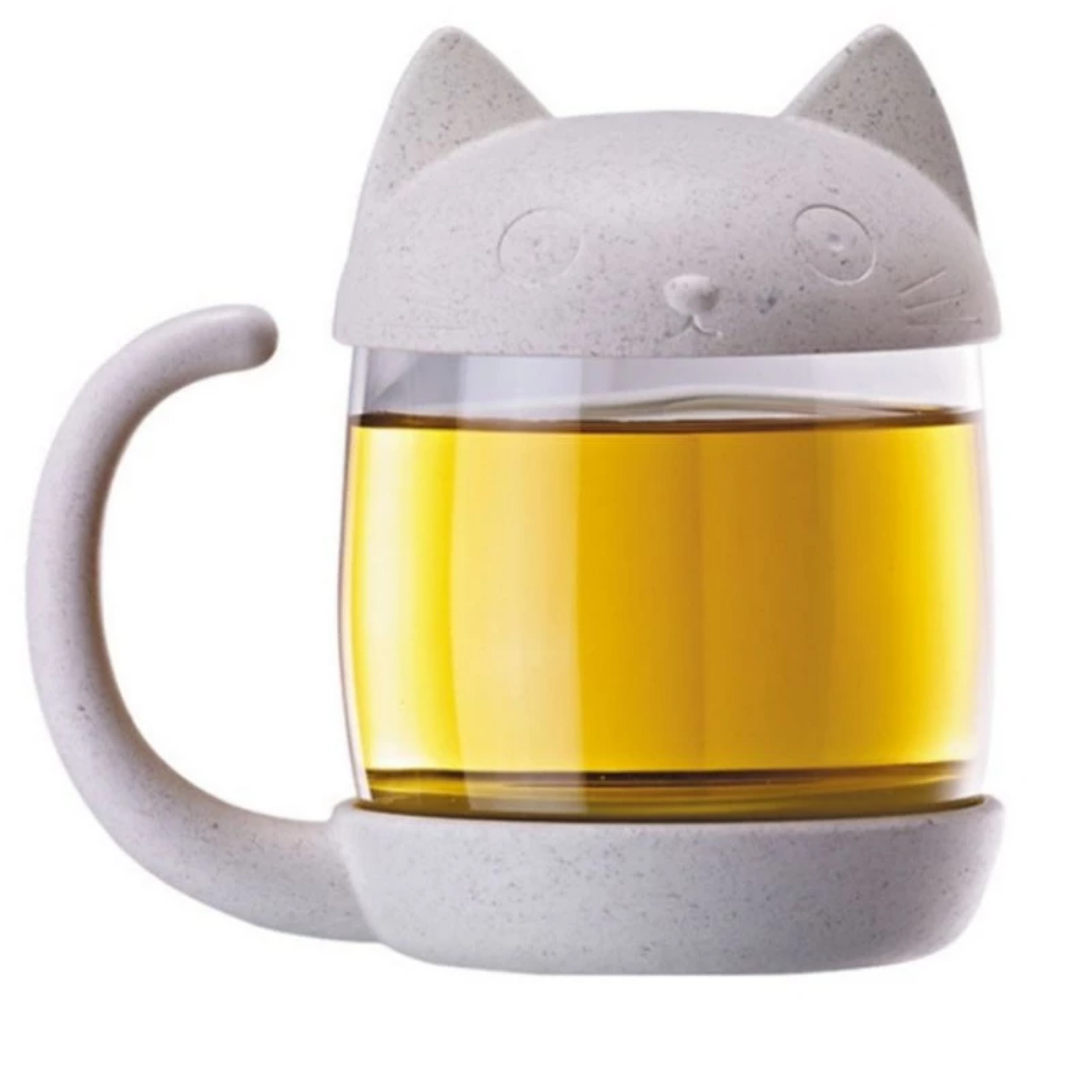 CỐC PHA TRÀ HÌNH MÈO KÈM NẮP