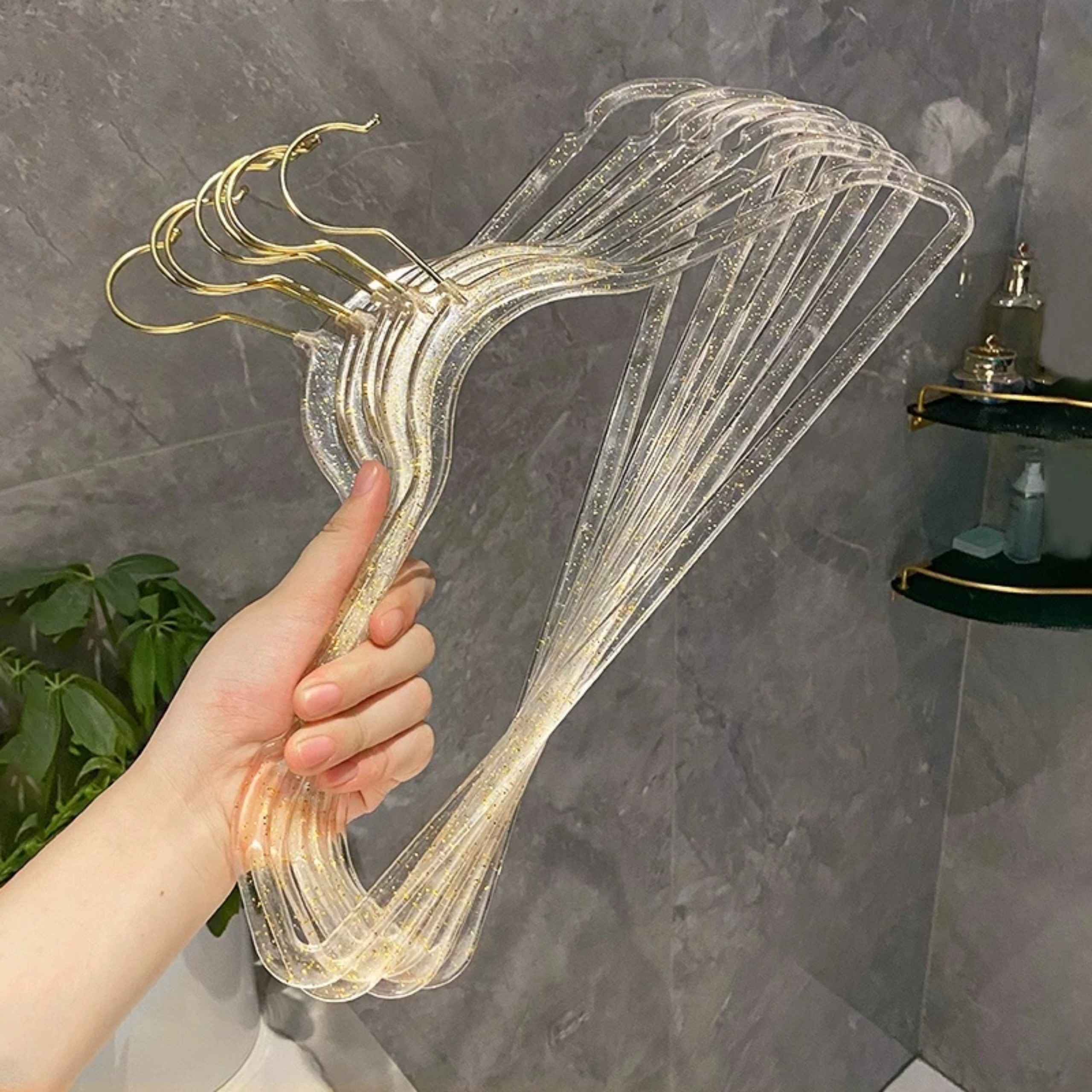 COMBO 5 MÓC TREO QUẦN ÁO SANG TRỌNG, CHỐNG RƠI