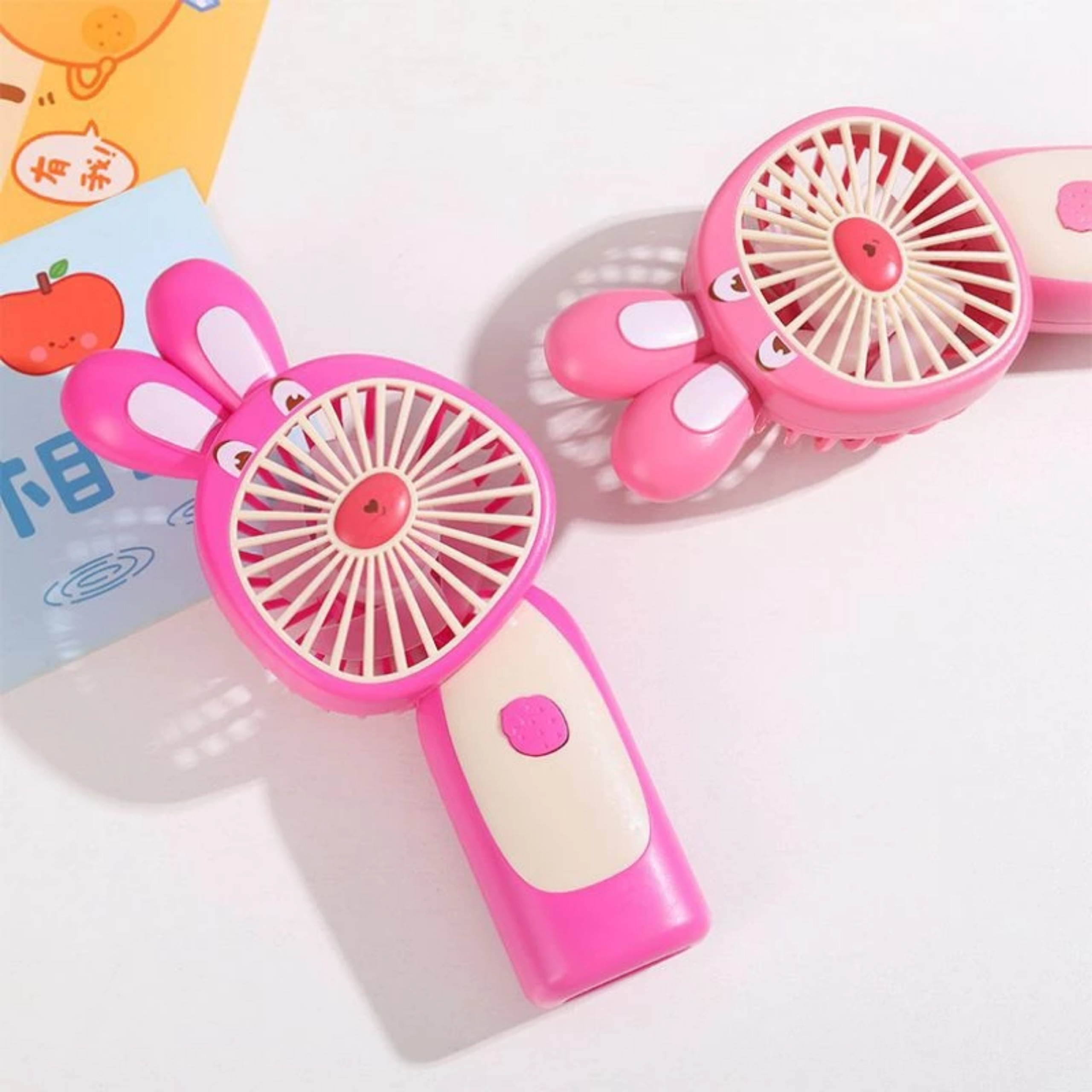 QUẠT MINI GẤU DÂU LOTSO