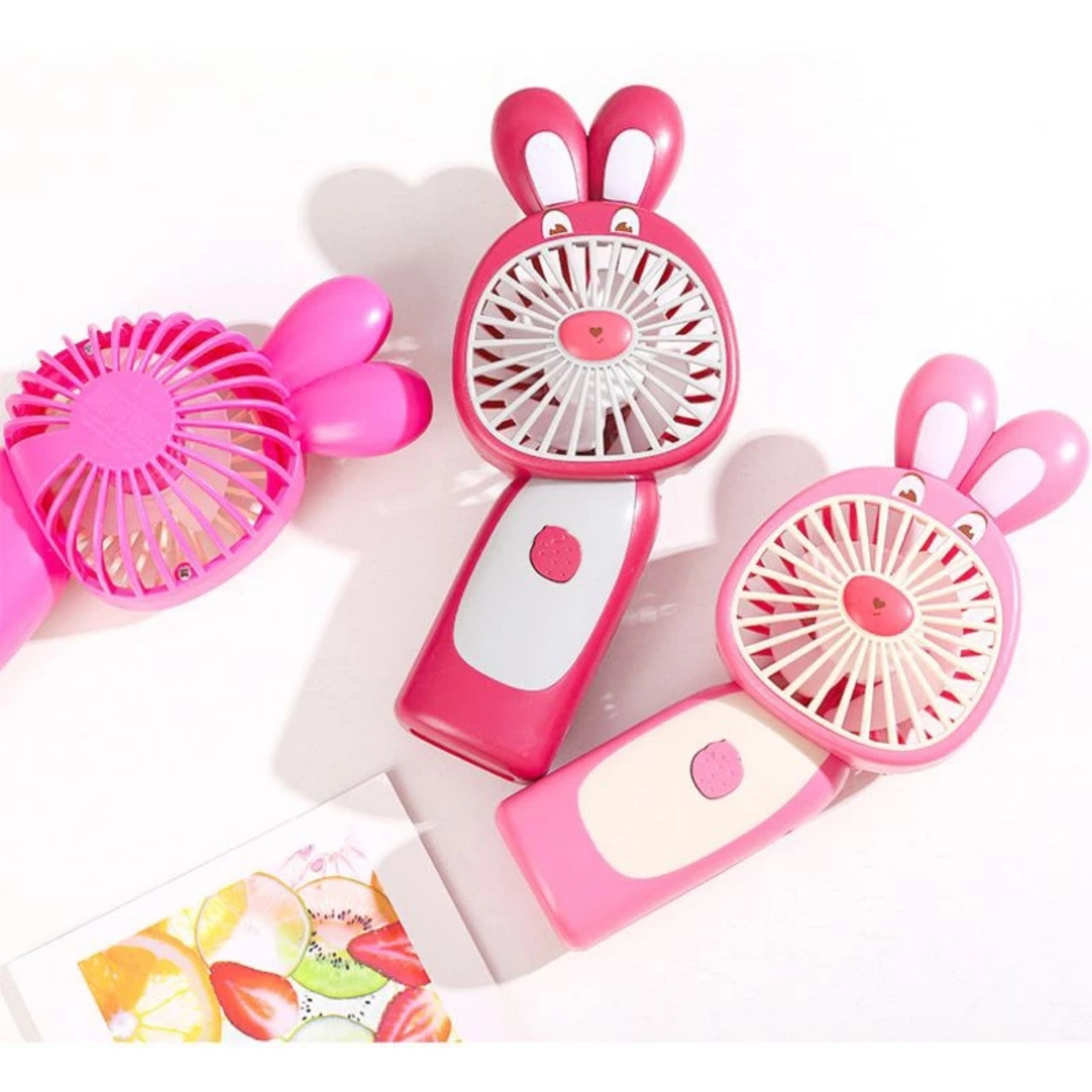 QUẠT MINI GẤU DÂU LOTSO