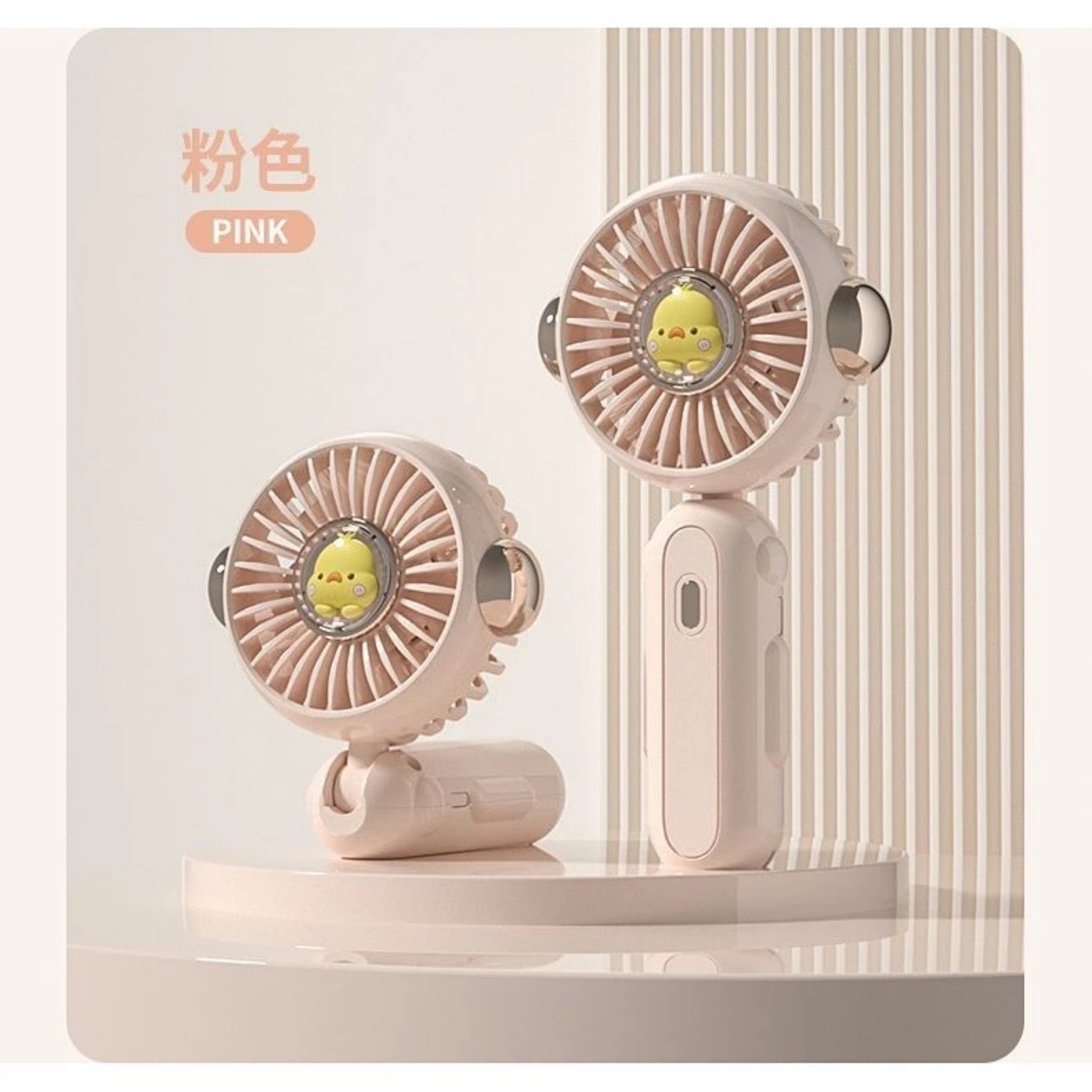 QUẠT CẦM TAY MINI DI ĐỘNG GẤP VĂN PHÒNG