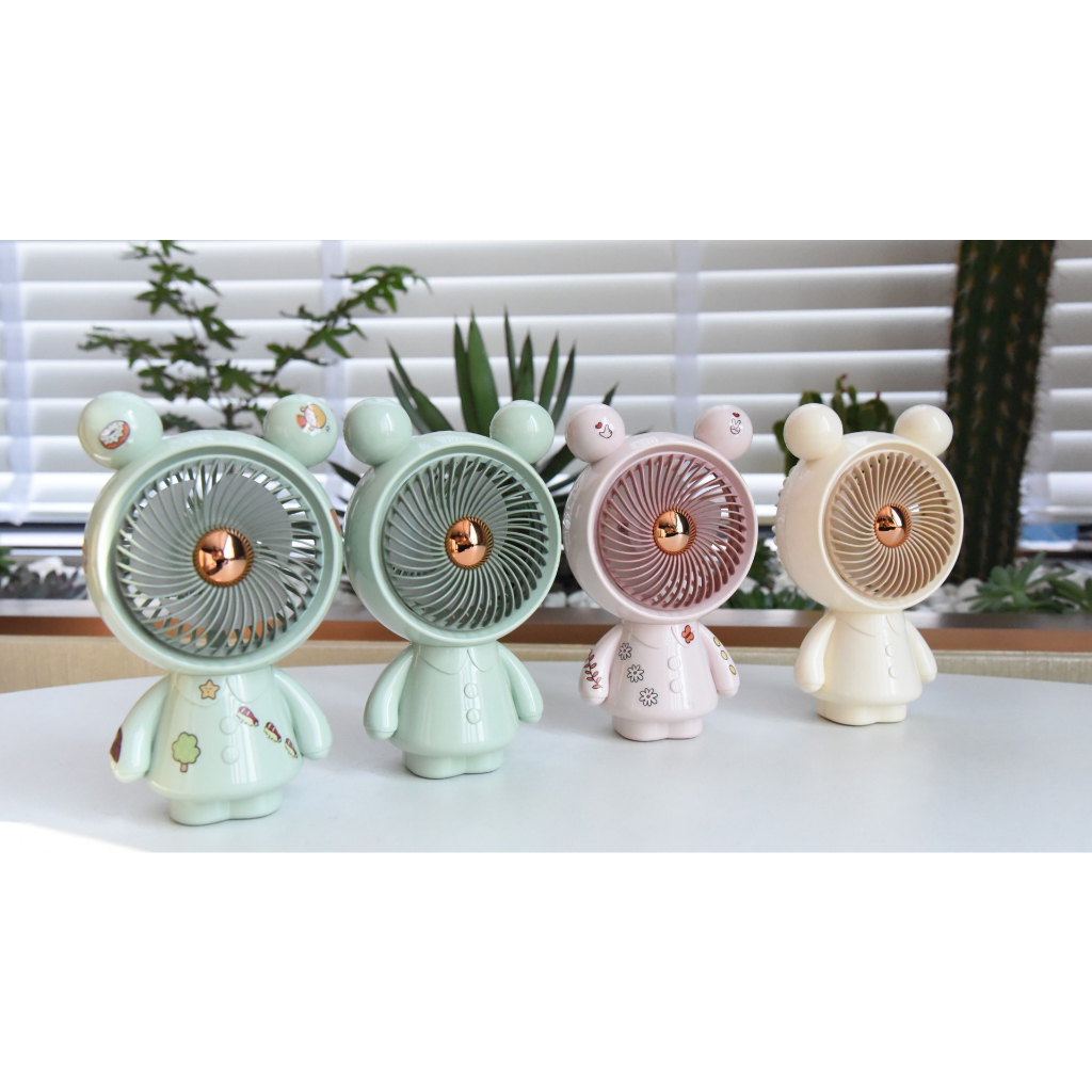 QUẠT HÌNH GẤU WK8