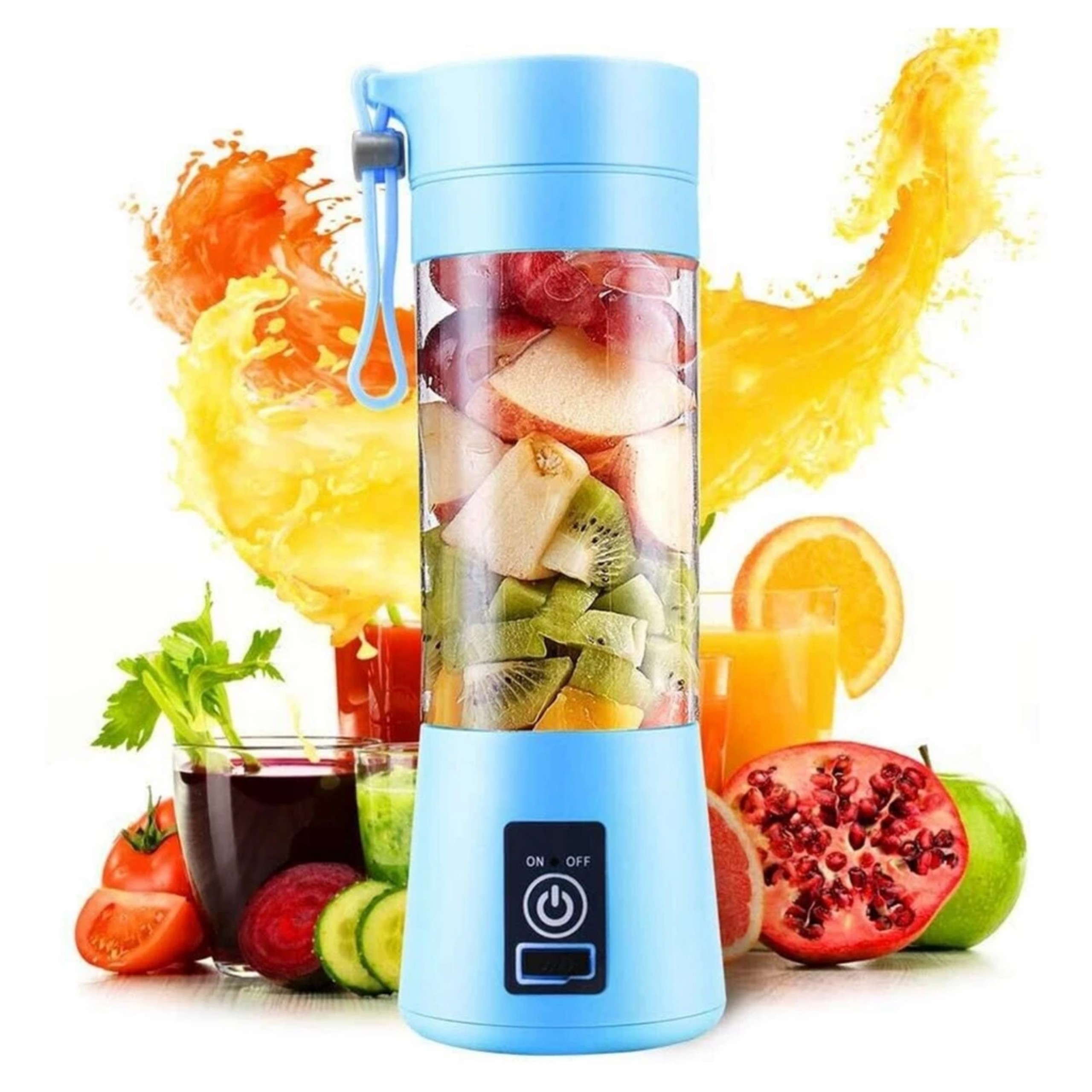 MÁY XAY SINH TỐ ĐA NĂNG CẦM TAY JUICE PHIÊN BẢN 2 LƯỠI