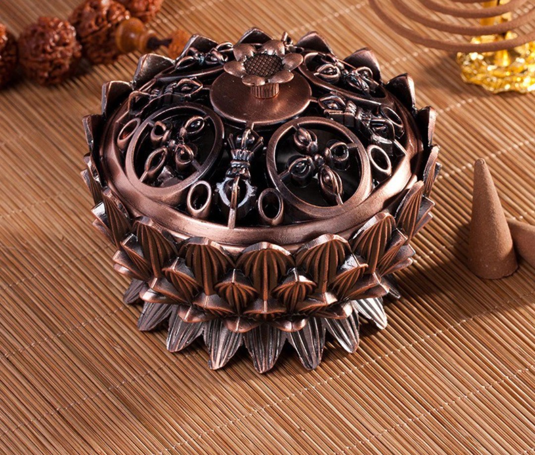 LƯ ĐỐT HƯƠNG HOA SEN