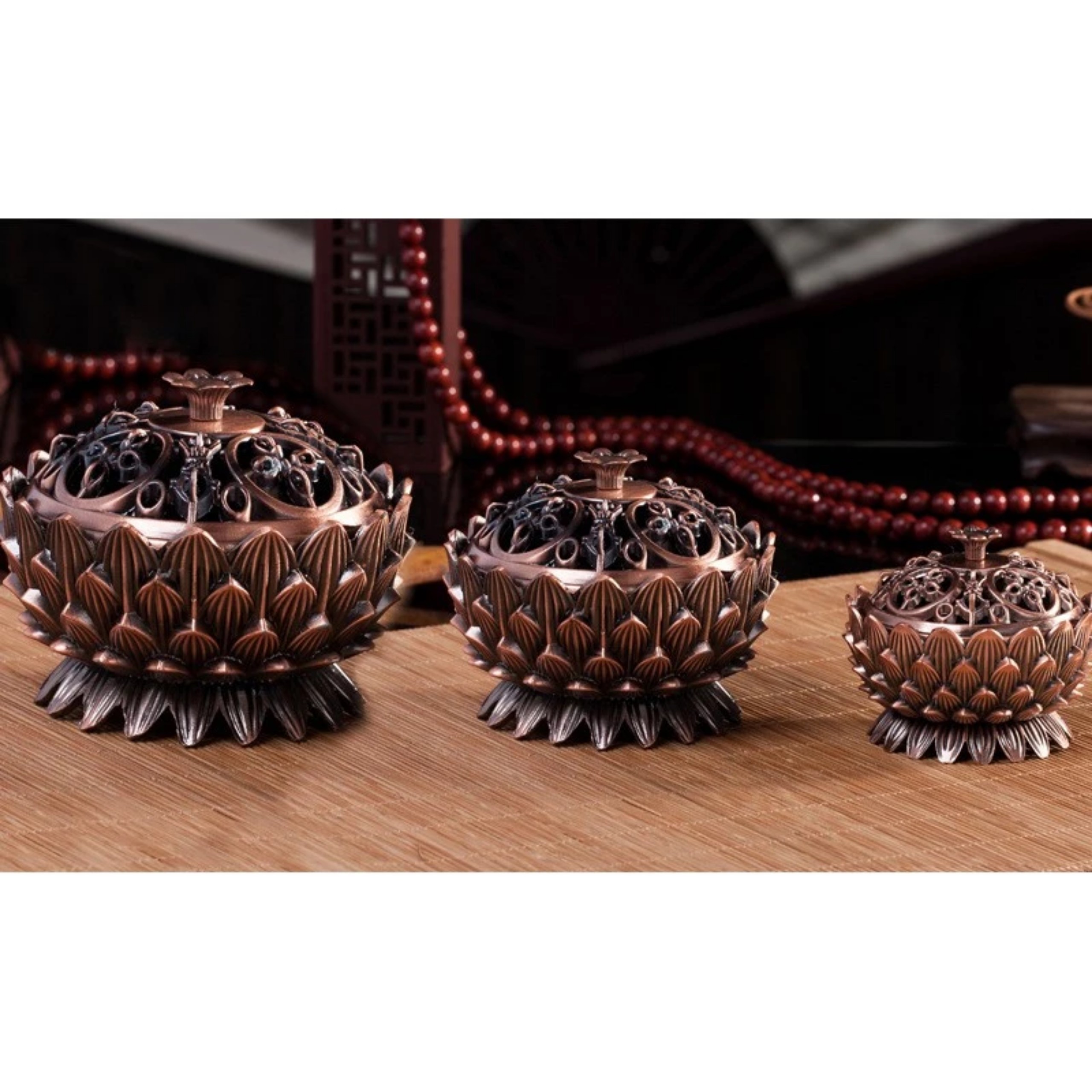 LƯ ĐỐT HƯƠNG HOA SEN