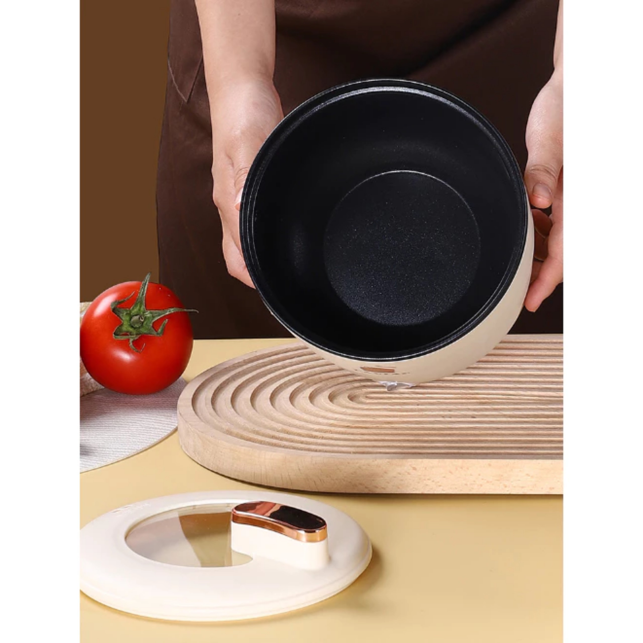 NỒI CƠM ĐIỆN MINI, NỒI LẨU ĐIỆN ĐA NĂNG THÔNG MINH ĐA NĂNG