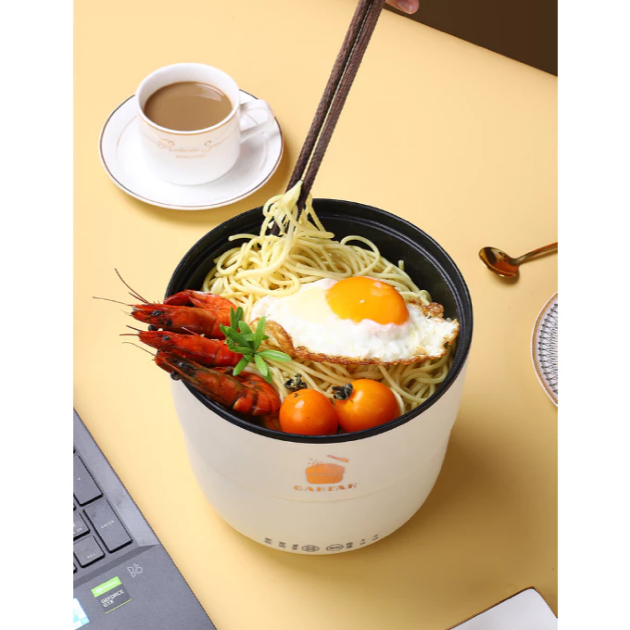 NỒI CƠM ĐIỆN MINI, NỒI LẨU ĐIỆN ĐA NĂNG THÔNG MINH ĐA NĂNG