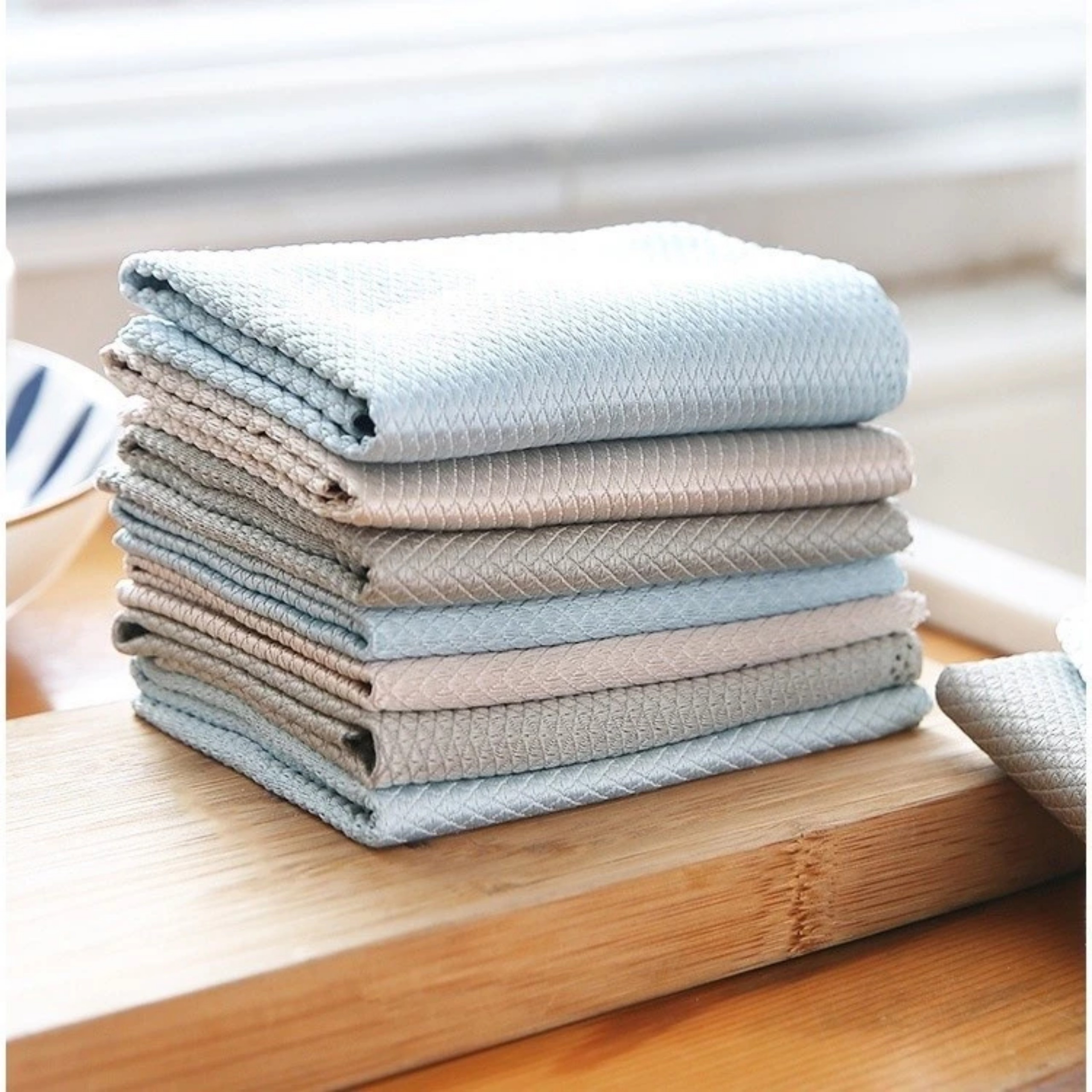 COMBO 10 KHĂN LAU ĐA NĂNG VẢY CÁ