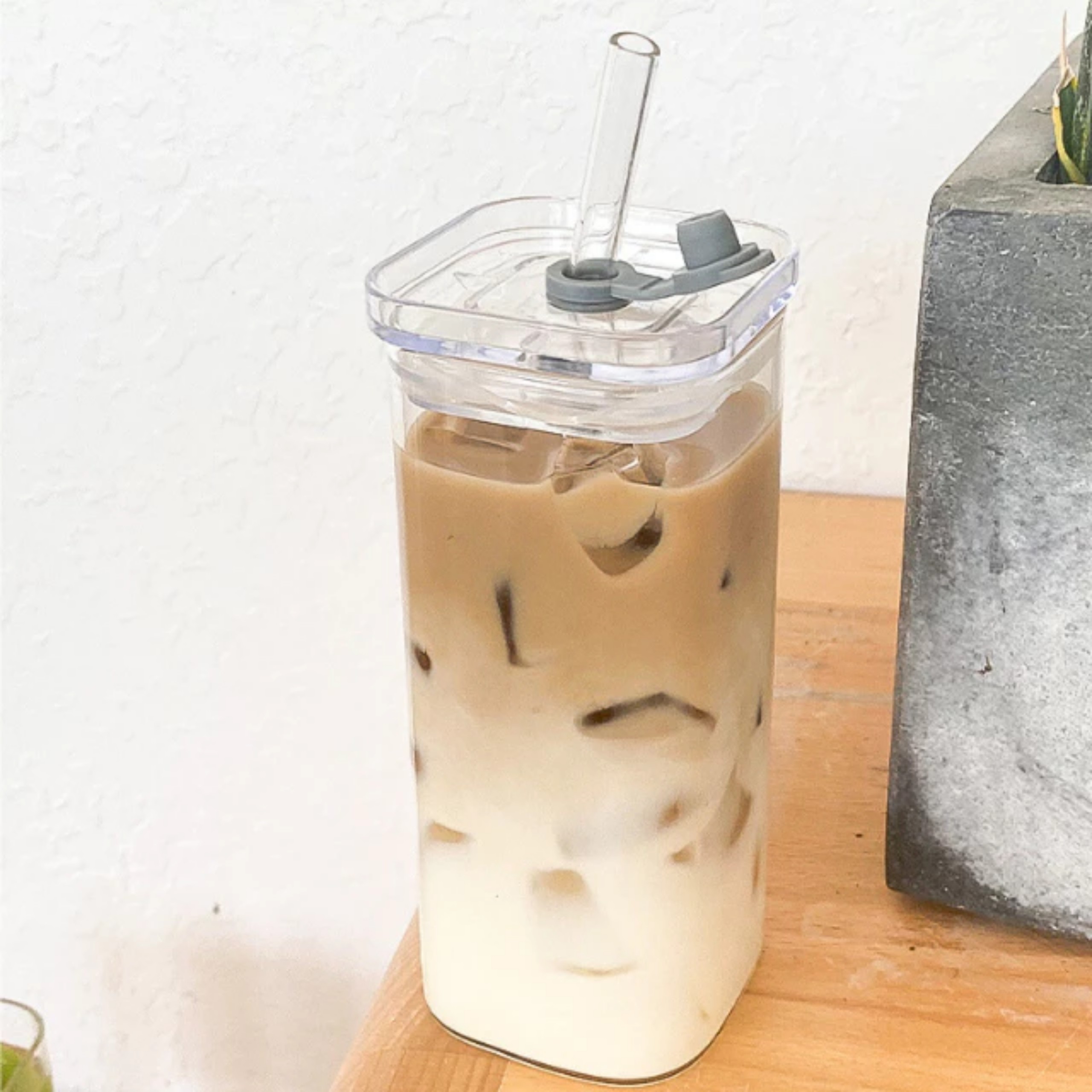 LY THỦY TINH CỐC VUÔNG 400ML