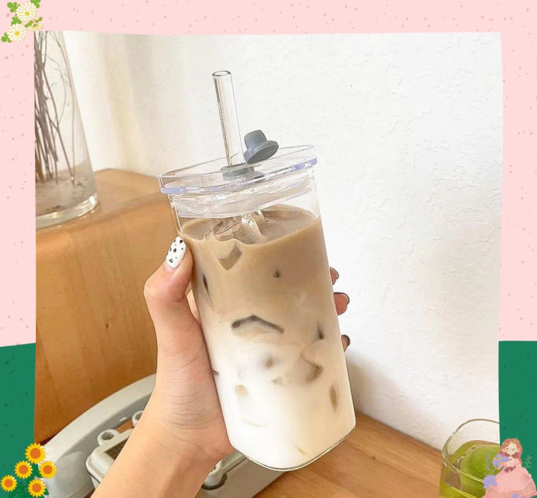 LY THỦY TINH CỐC VUÔNG 400ML