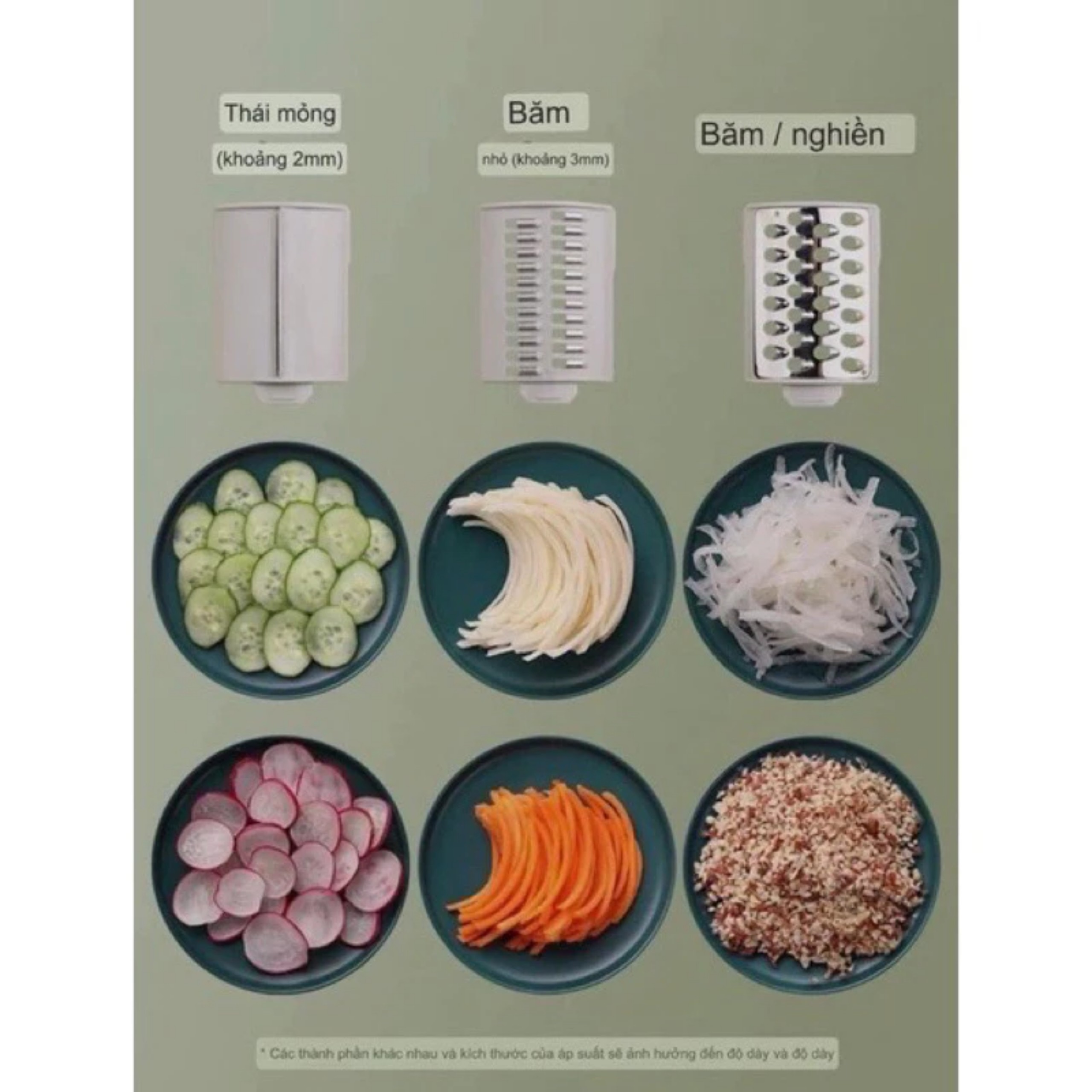 MÁY BÀO SỢI LÁT RAU CỦ QUAY TAY