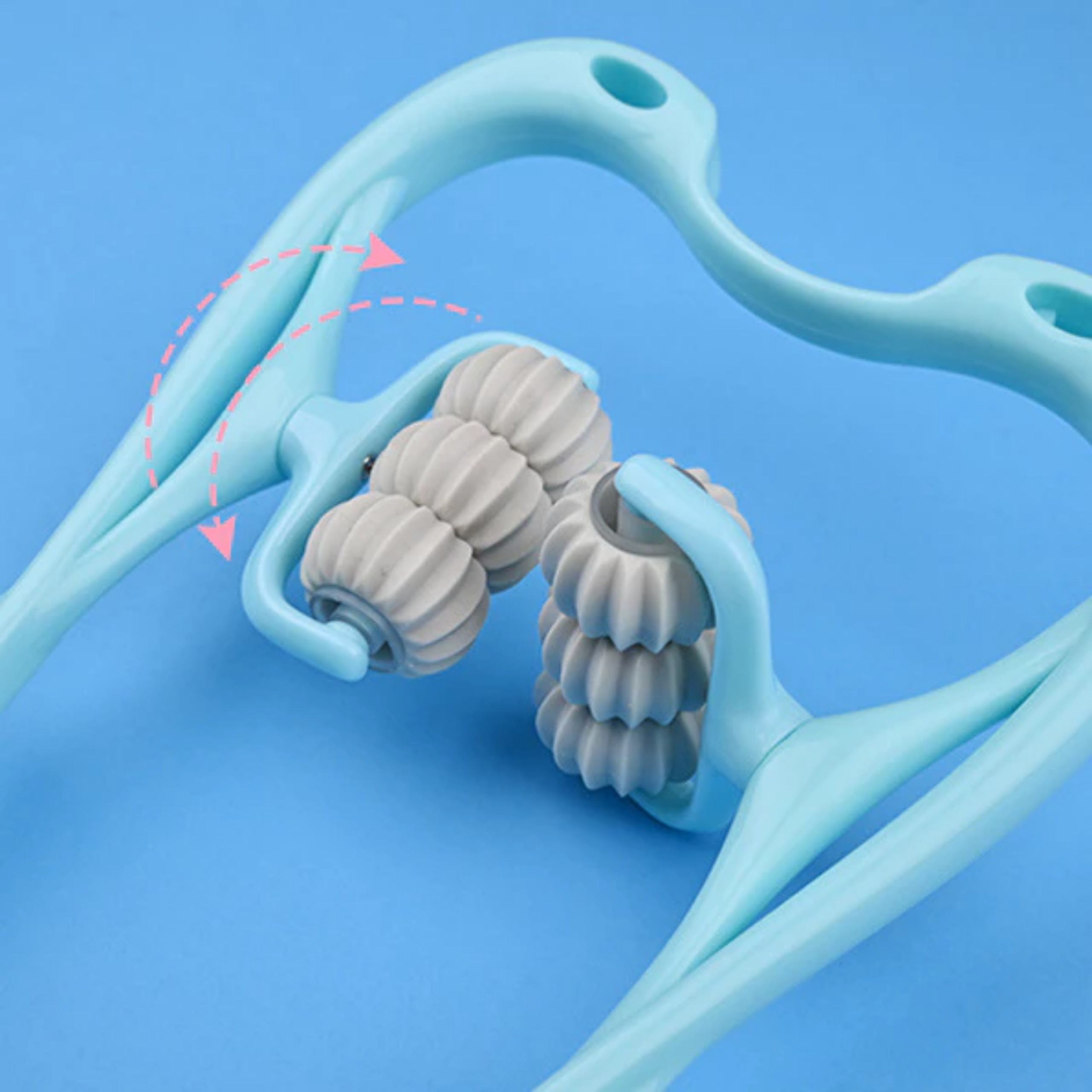 DỤNG CỤ MASSAGE CỔ 6 CON LĂN THẦN THÁNH