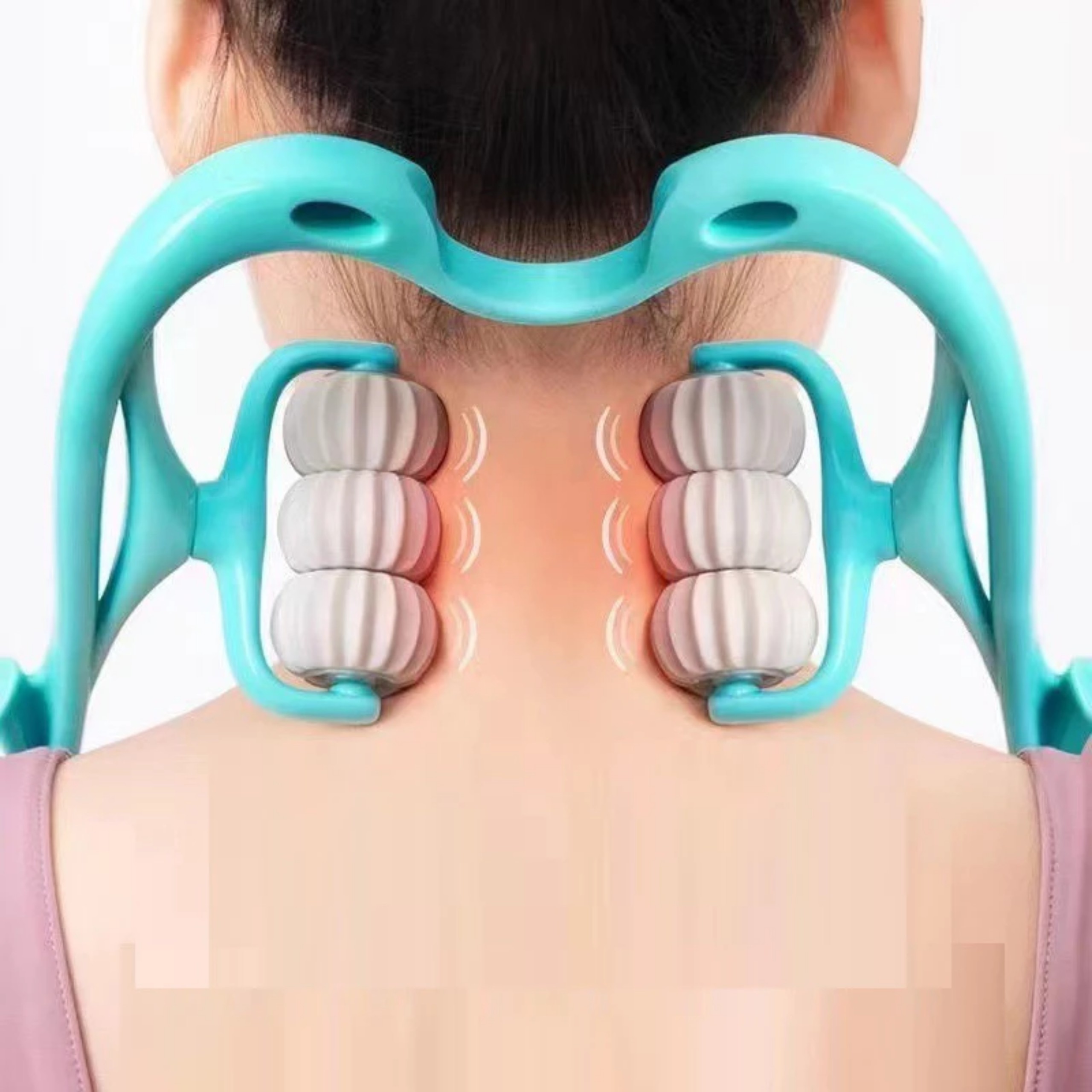 DỤNG CỤ MASSAGE CỔ 6 CON LĂN THẦN THÁNH