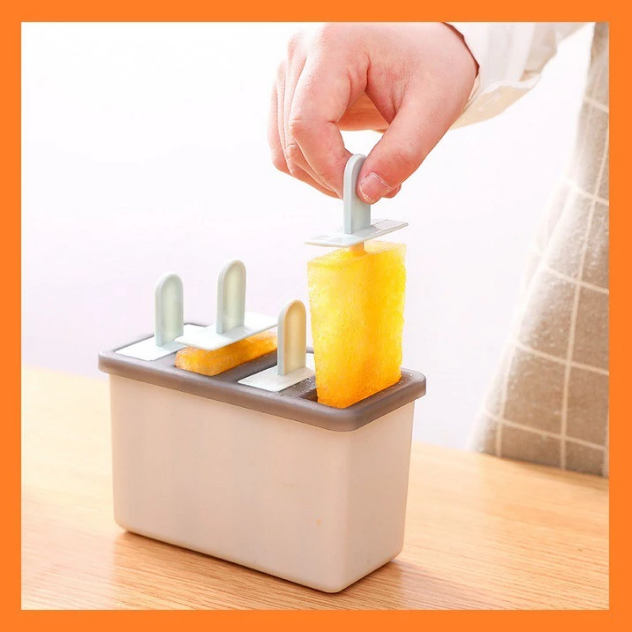 KHUÔN LÀM KEM 4 NGĂN