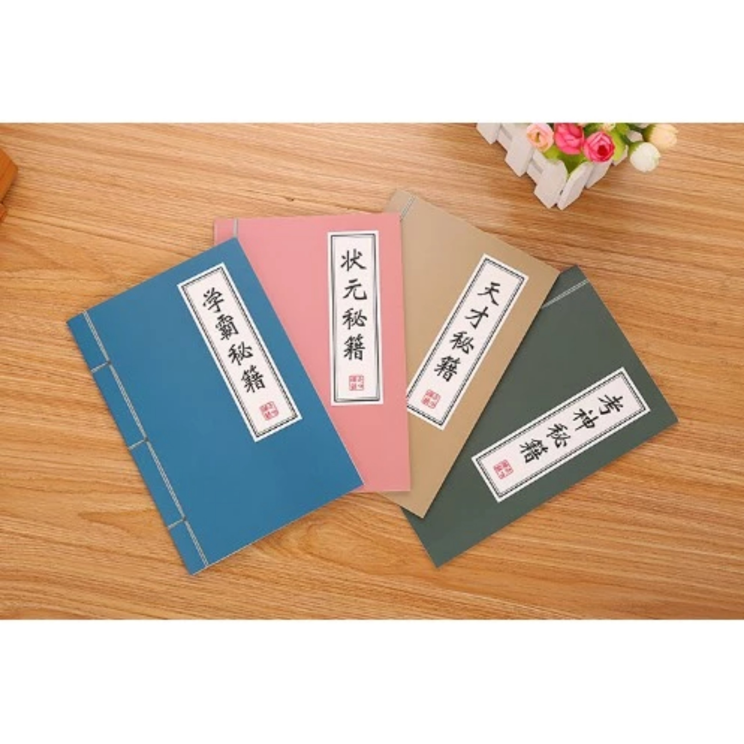 SET 3 SỔ TAY KIẾM HIỆP BÍ KÍP VÕ CÔNG TRUNG HOA