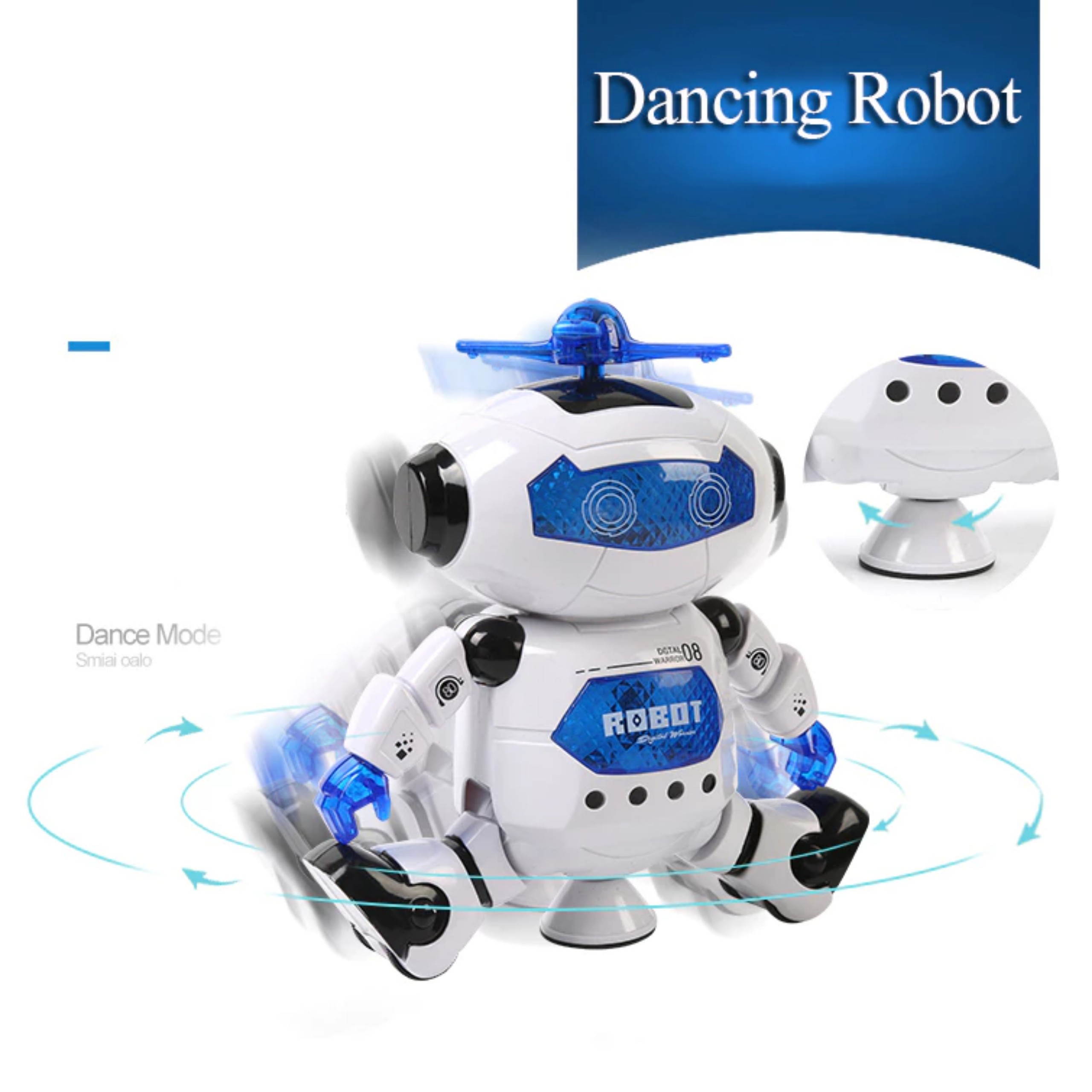 ROBOT THÔNG MINH XOAY 360