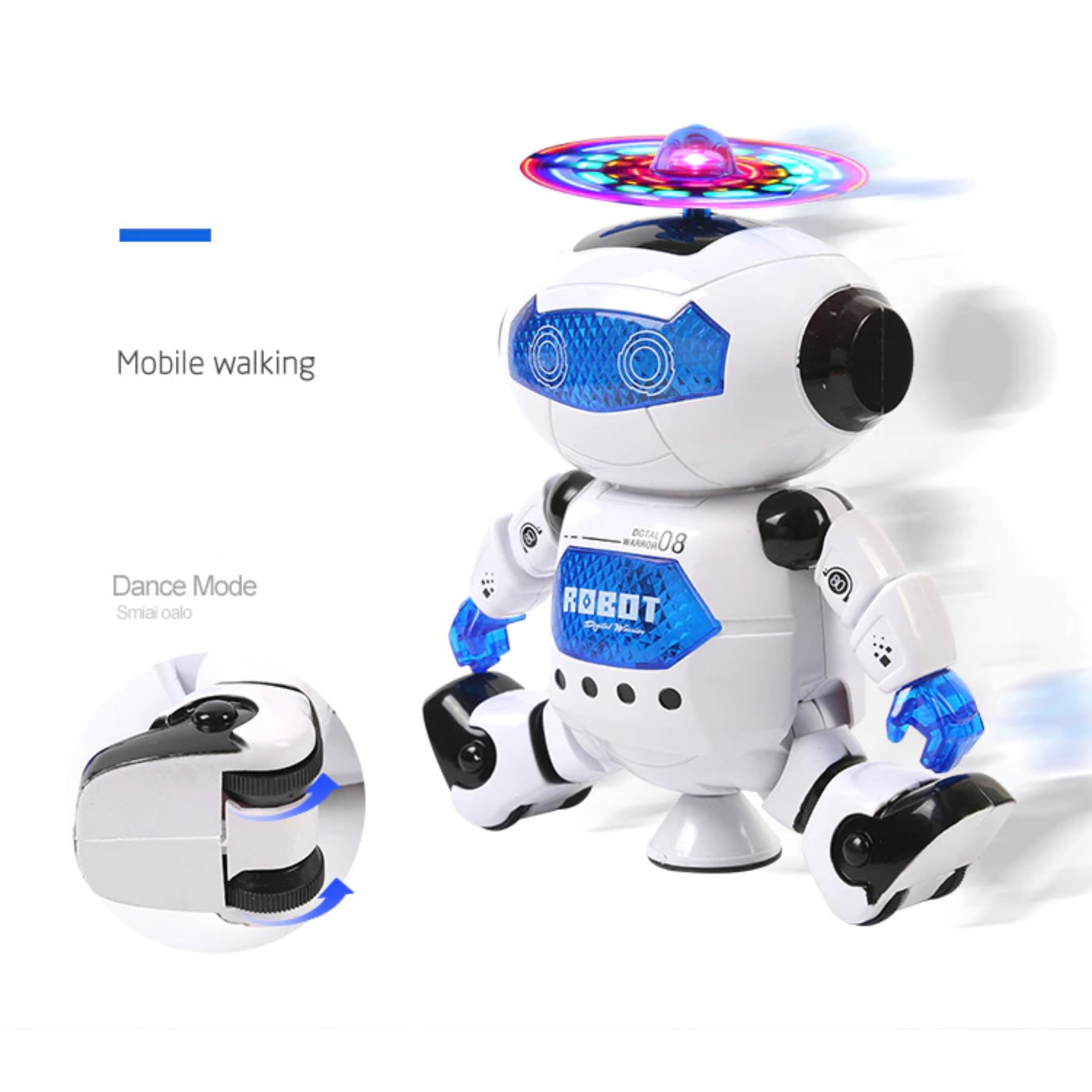 ROBOT THÔNG MINH XOAY 360