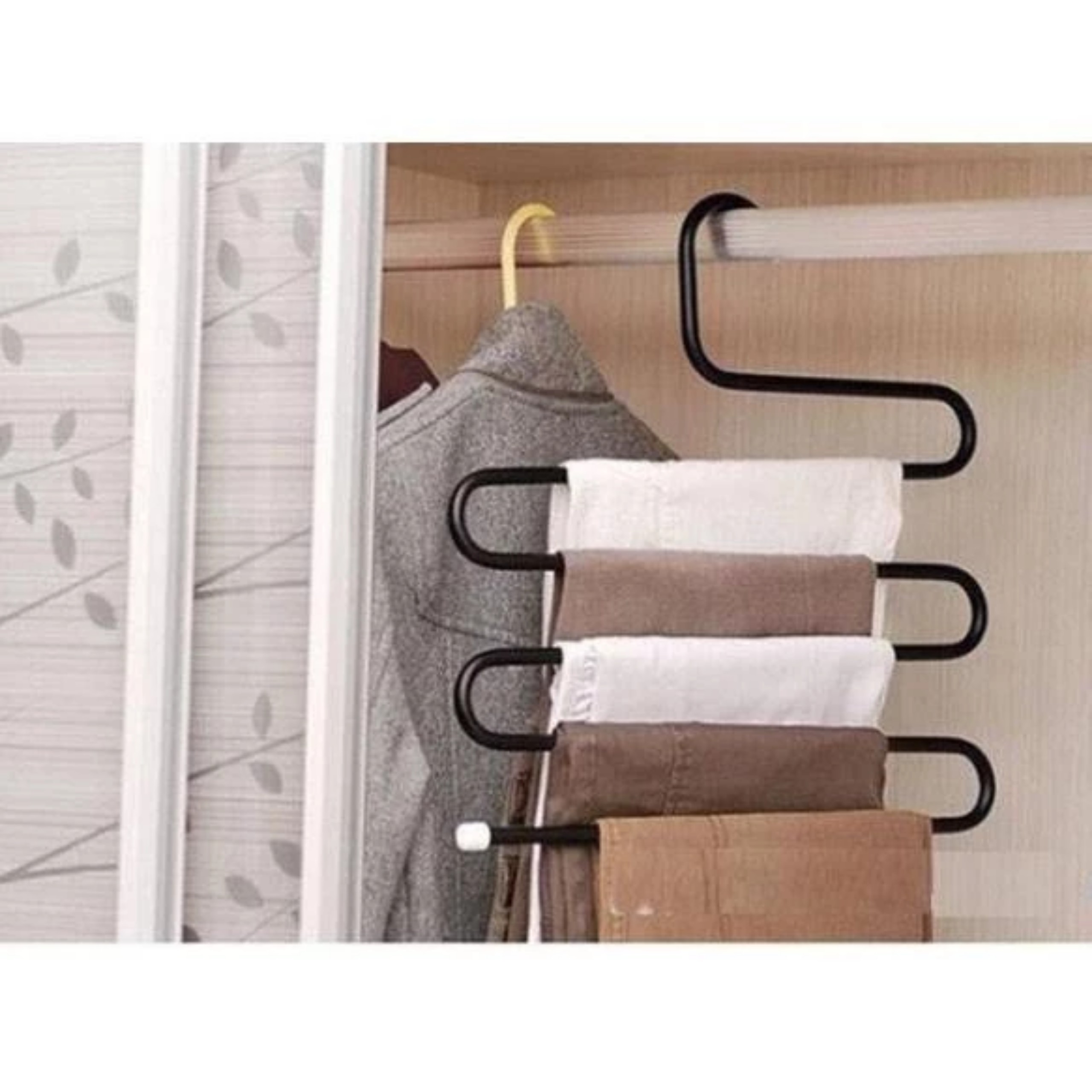 MÓC TREO QUẦN ÁO 5 TẦNG ĐA NĂNG