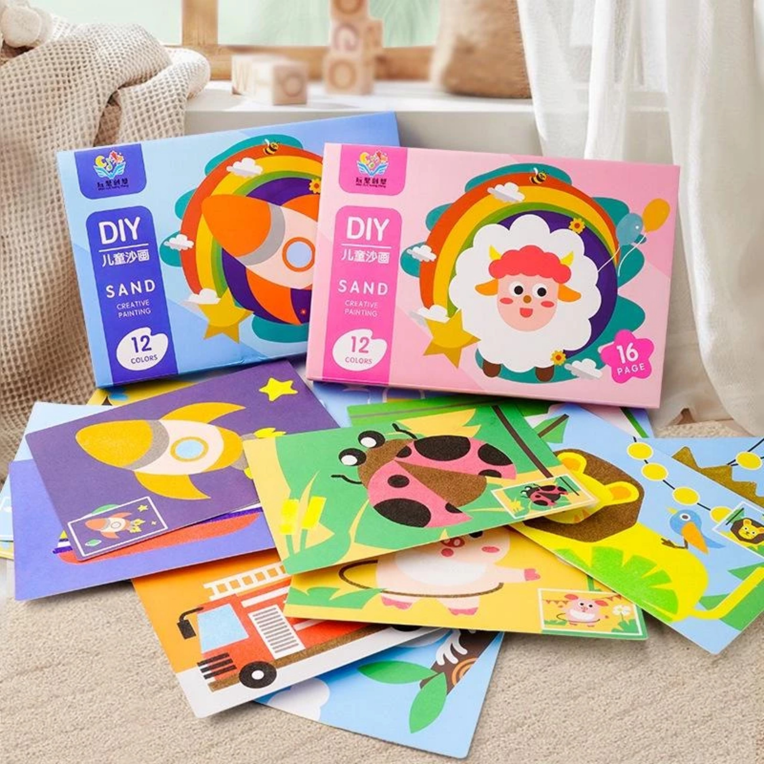 SET 16 TRANH CÁT CHO BÉ