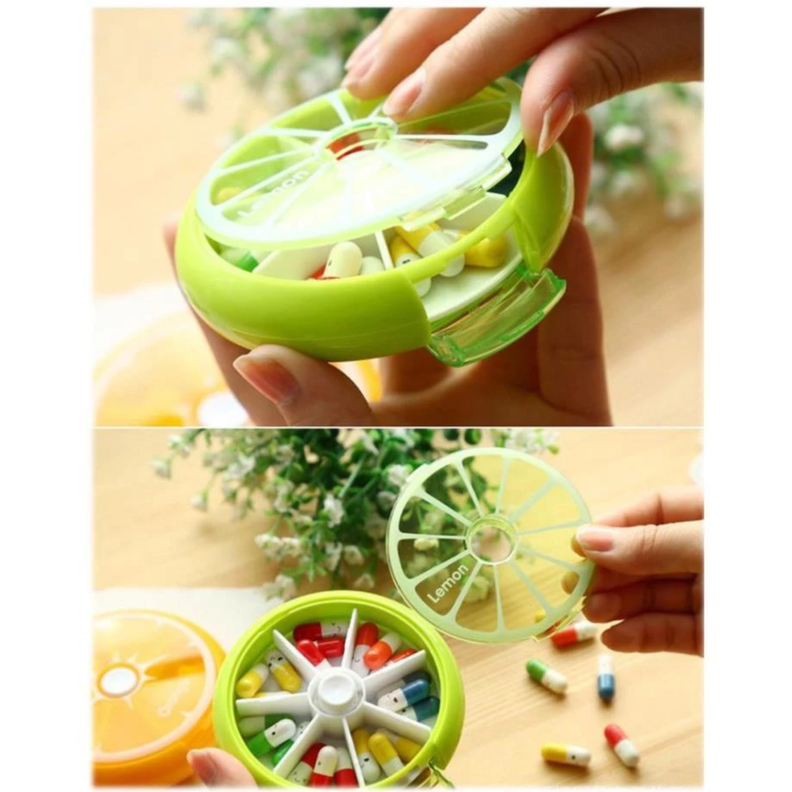 HỘP CHIA THUỐC TRÁI CAM