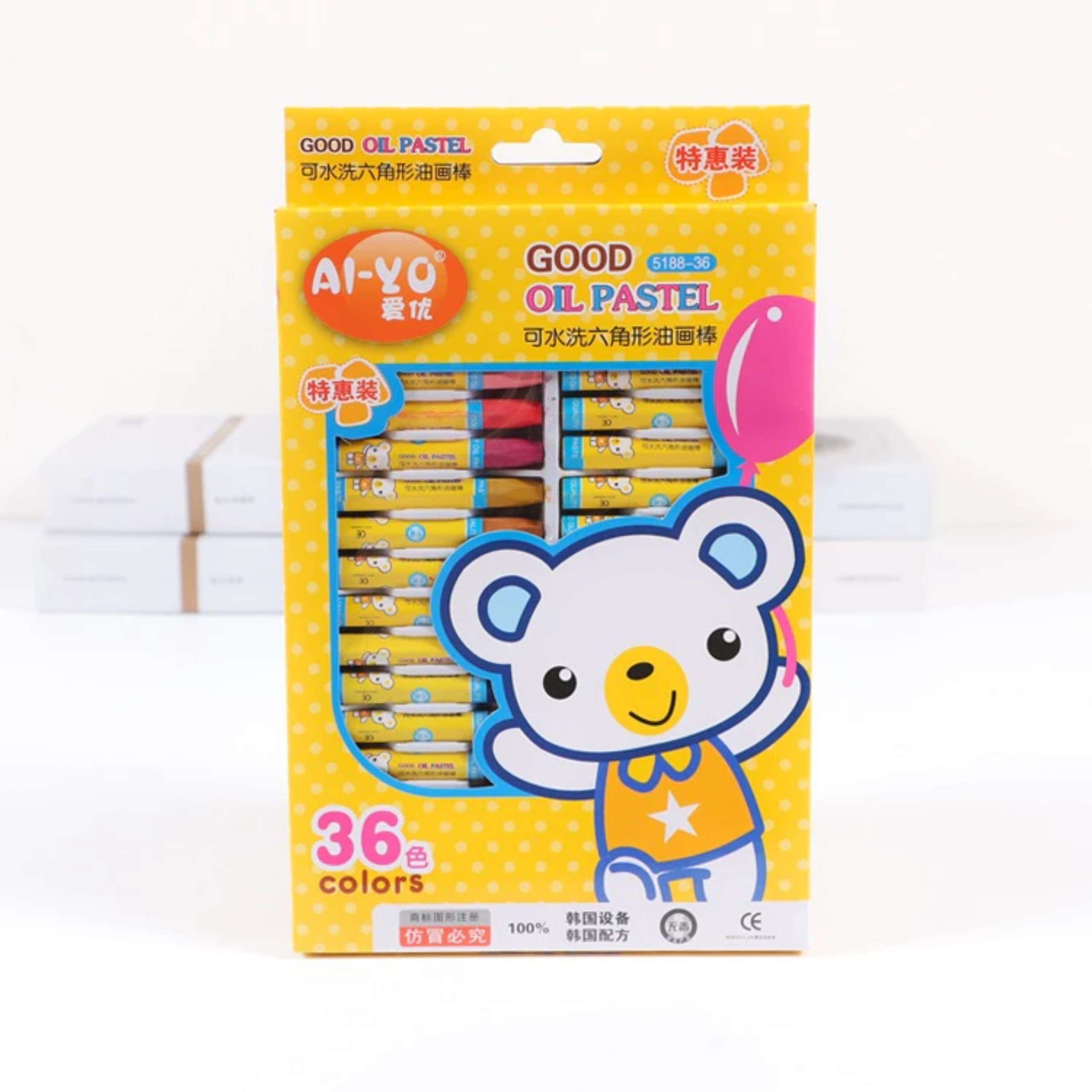 BỘ 12 BÚT MÀU SÁP CHO BÉ