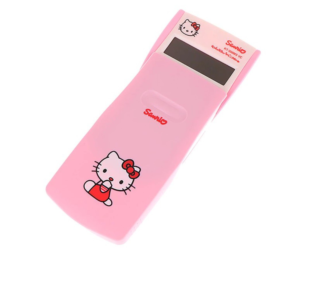 MÁY TÍNH HỌC SINH HÌNH HELLO KITTY  MÀU HỒNG
