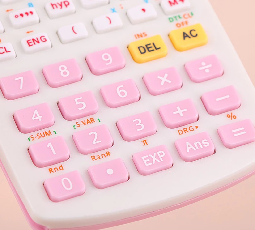 MÁY TÍNH HỌC SINH HÌNH HELLO KITTY  MÀU HỒNG