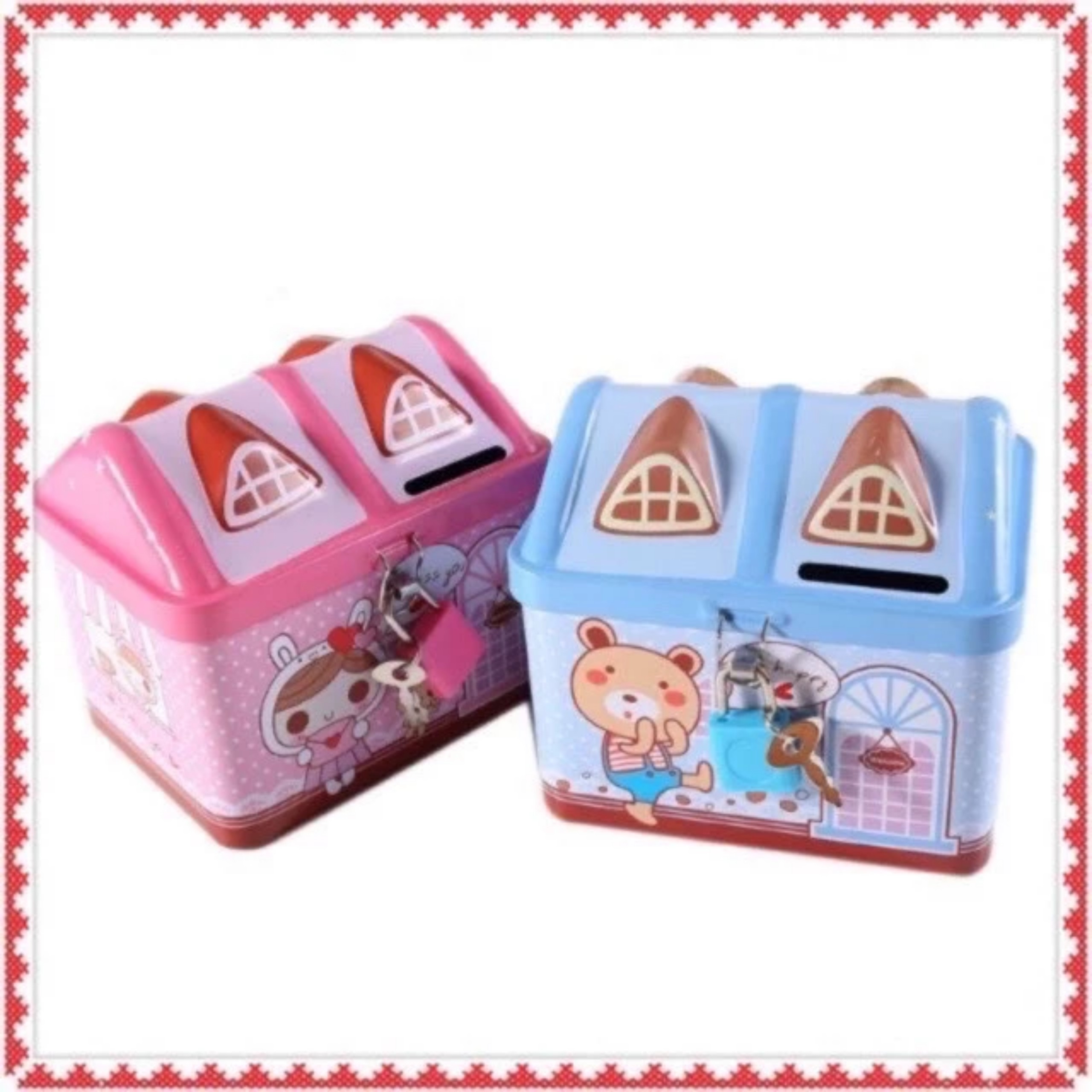 KÉT TIẾT KIỆM HÌNH NGÔI NHÀ CHO BÉ