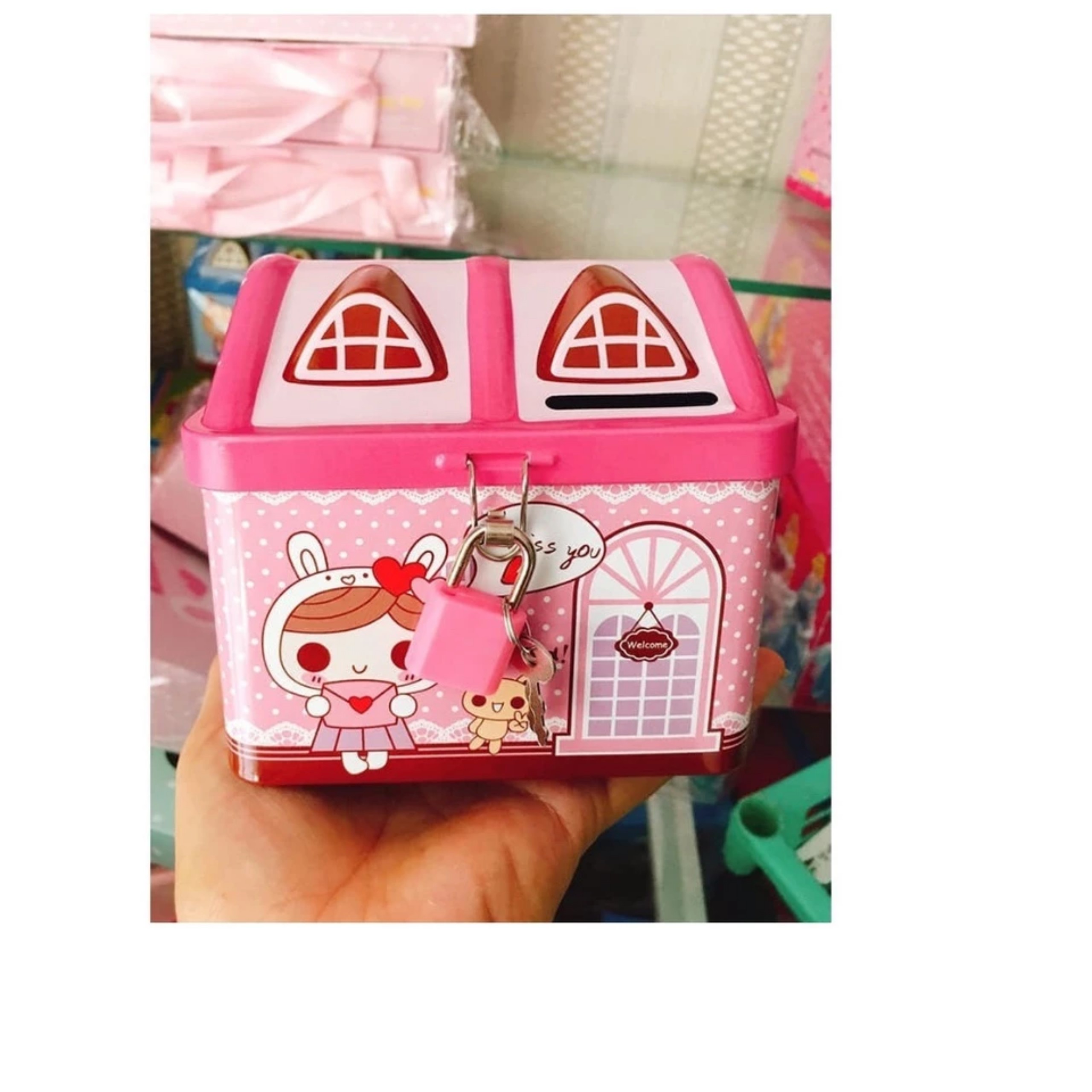 KÉT TIẾT KIỆM HÌNH NGÔI NHÀ CHO BÉ