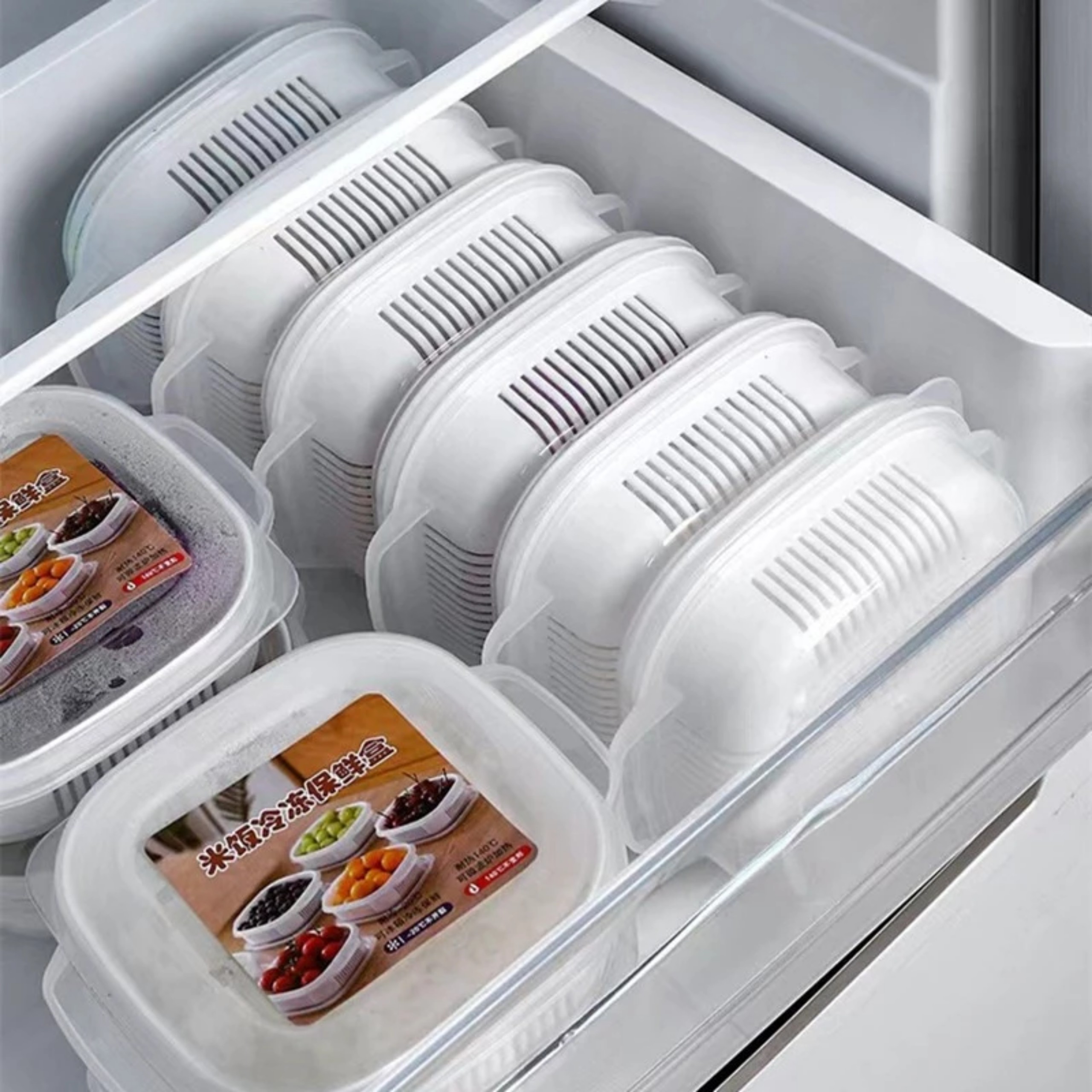 SET 2  RỔ ĐỰNG THỨC ĂN HÂM NÓNG LÒ VI SÓNG