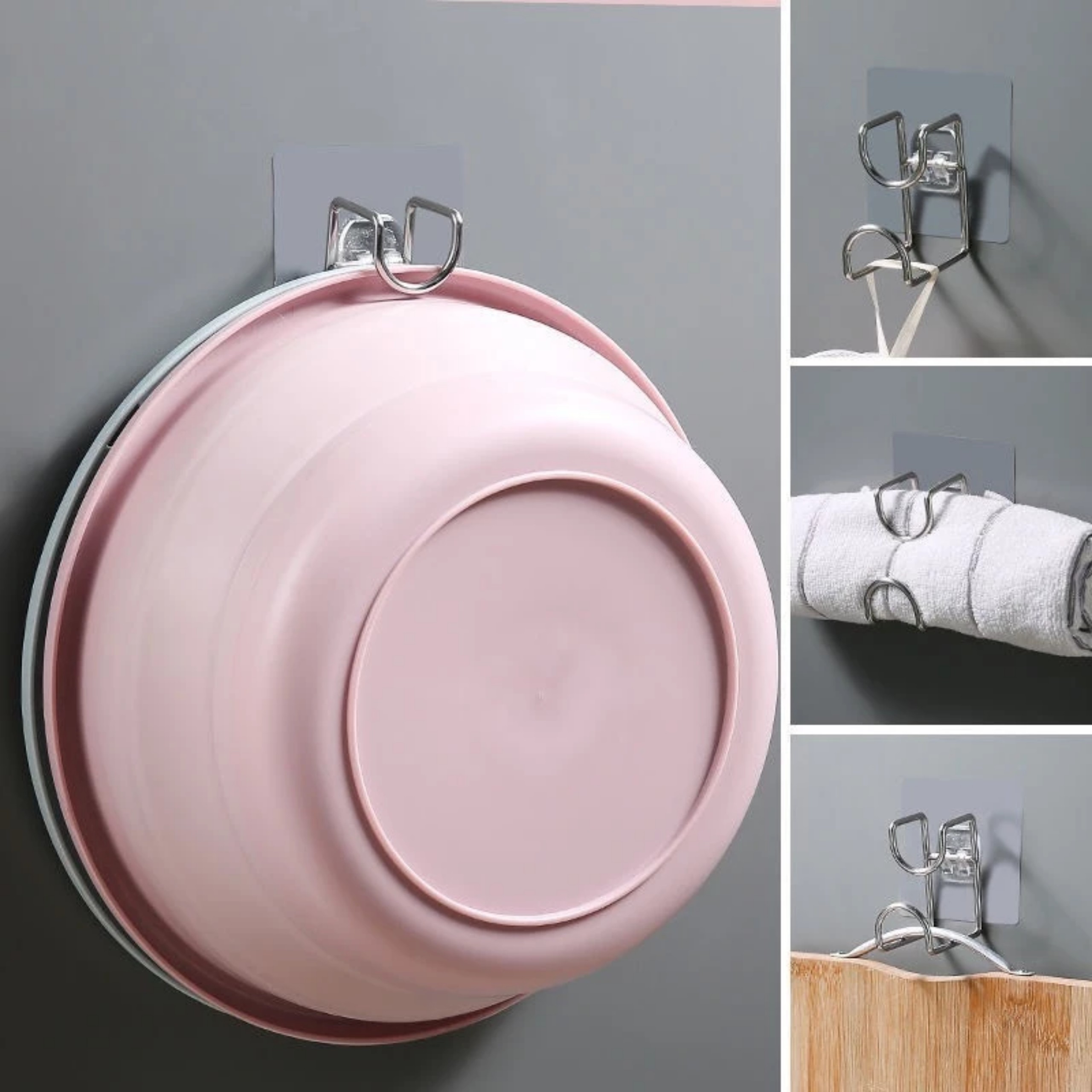 SET 5 MÓC THAU, RỔ DÁN TƯỜNG