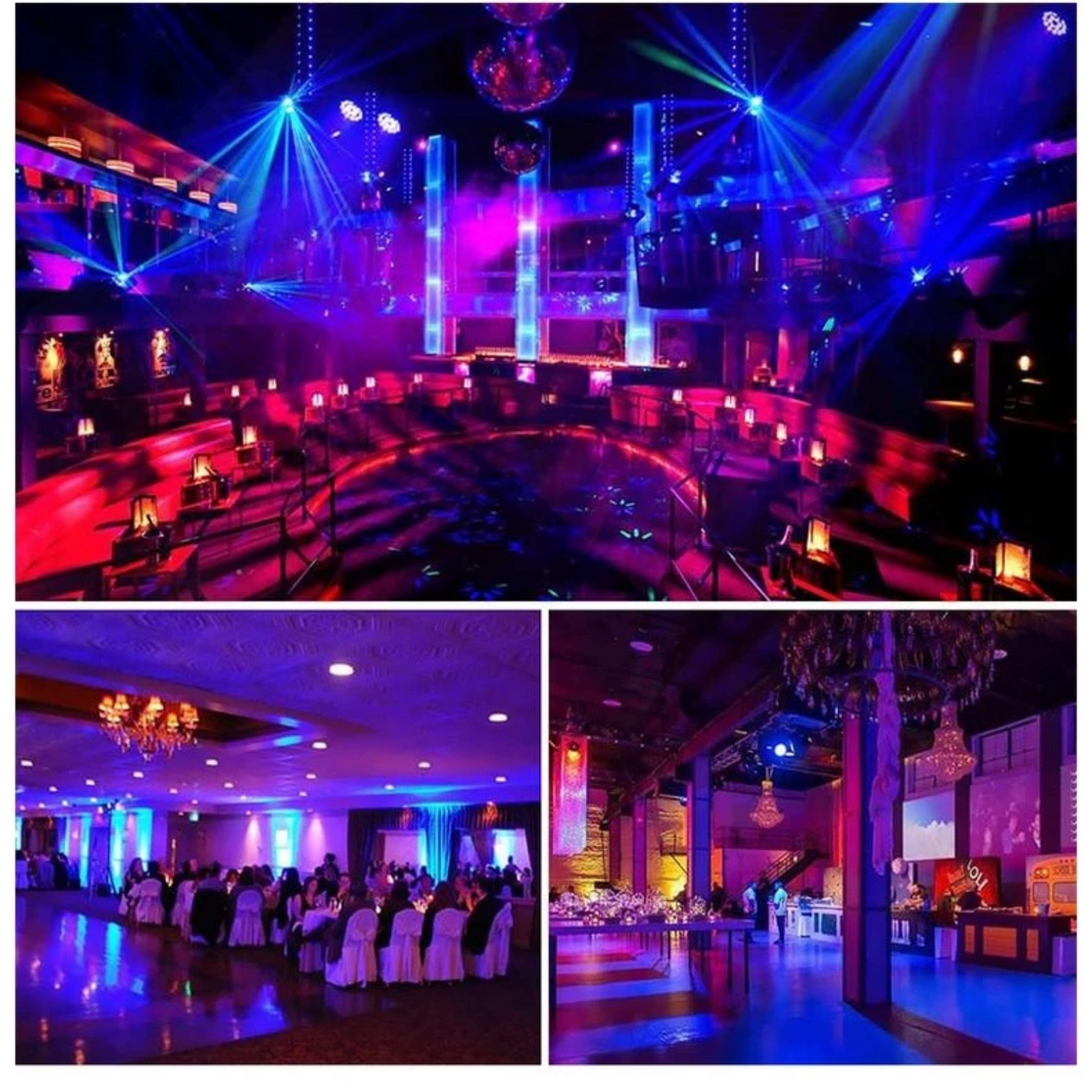 ĐÈN TIỆC LED 18 LED