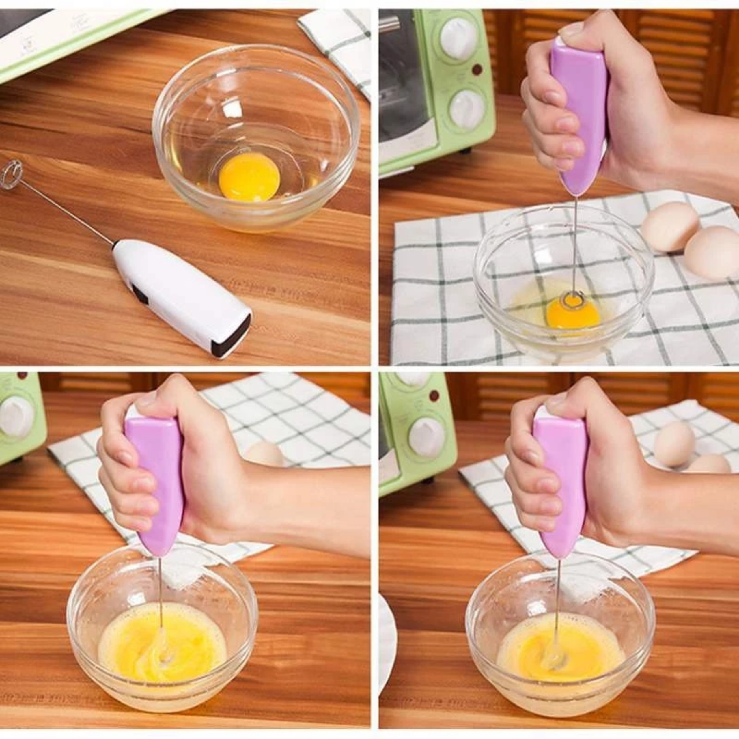 MÁY ĐÁNH TRỨNG, CAFE BỌT BIỂN CẦM TAY MINI