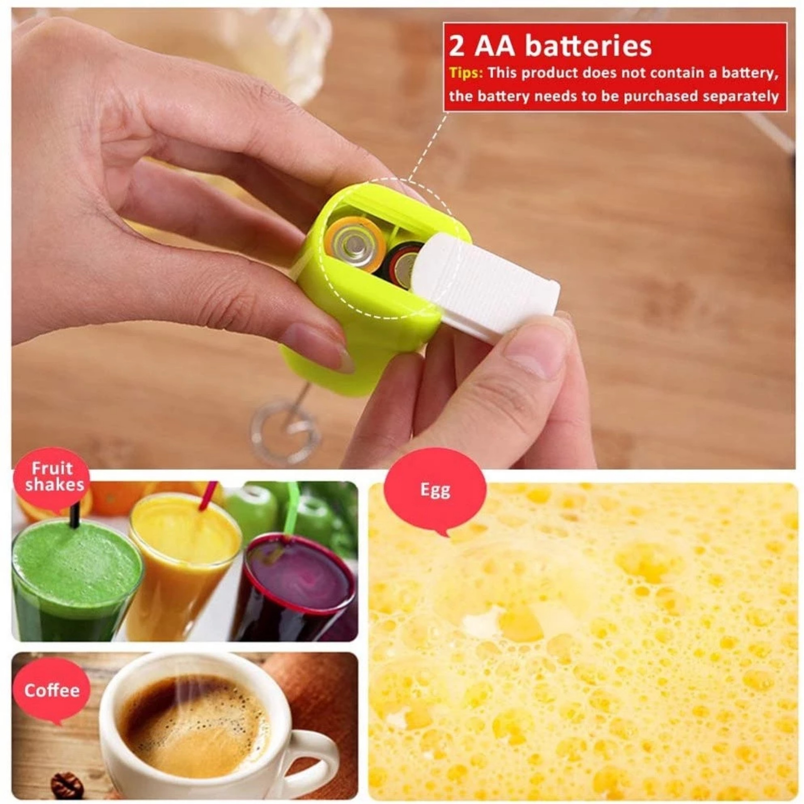 MÁY ĐÁNH TRỨNG, CAFE BỌT BIỂN CẦM TAY MINI