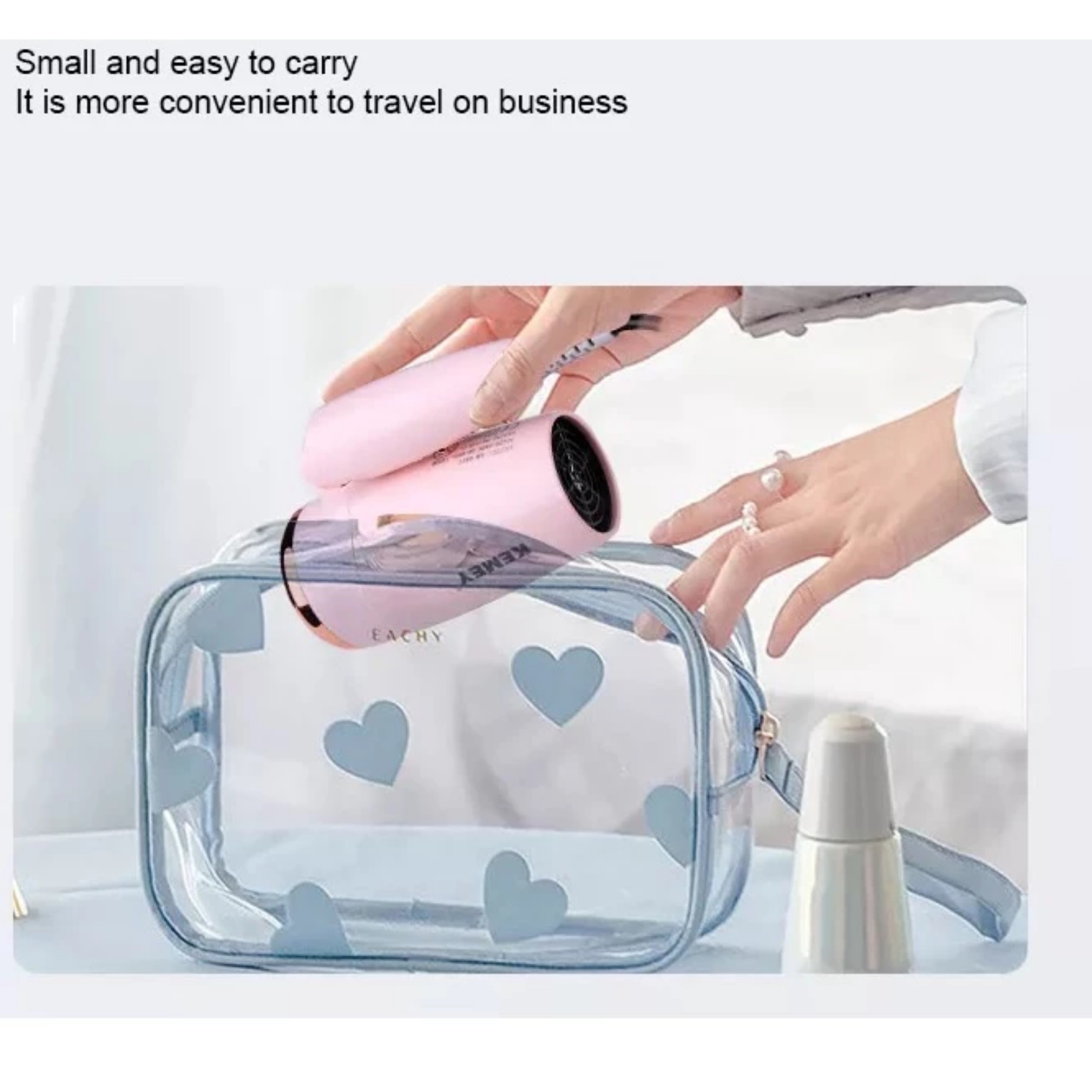 MÁY SẤY TÓC KEMEY MÀU HỒNG