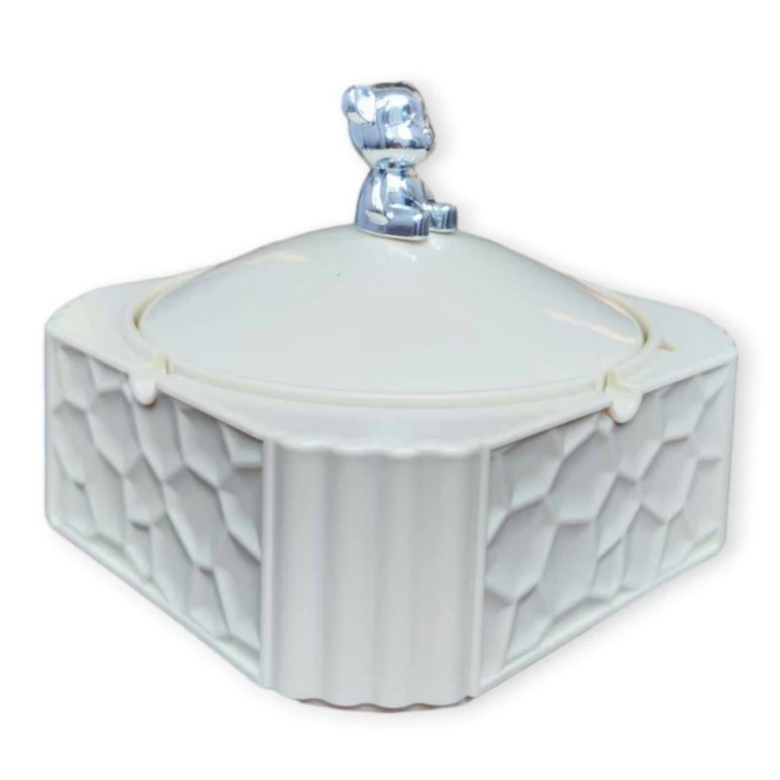 GẠC TÀN THUỐC TRẮNG HÌNH GẤU