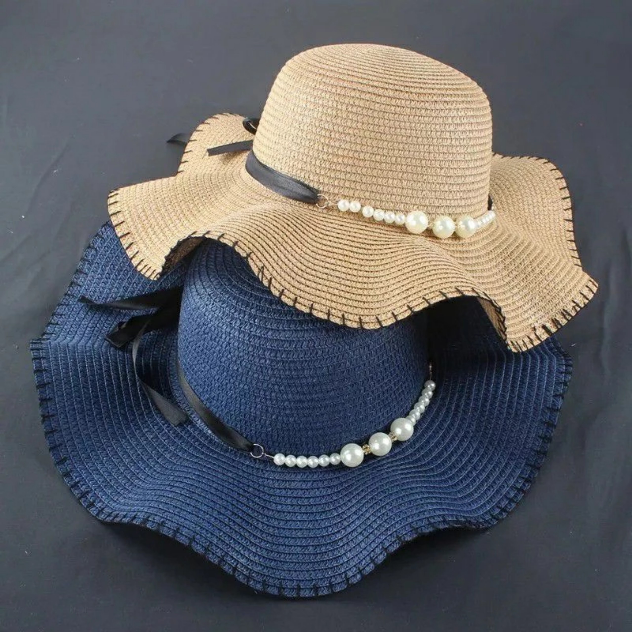 NÓN CỐI ĐI BIỂN ĐÍNH HỘT