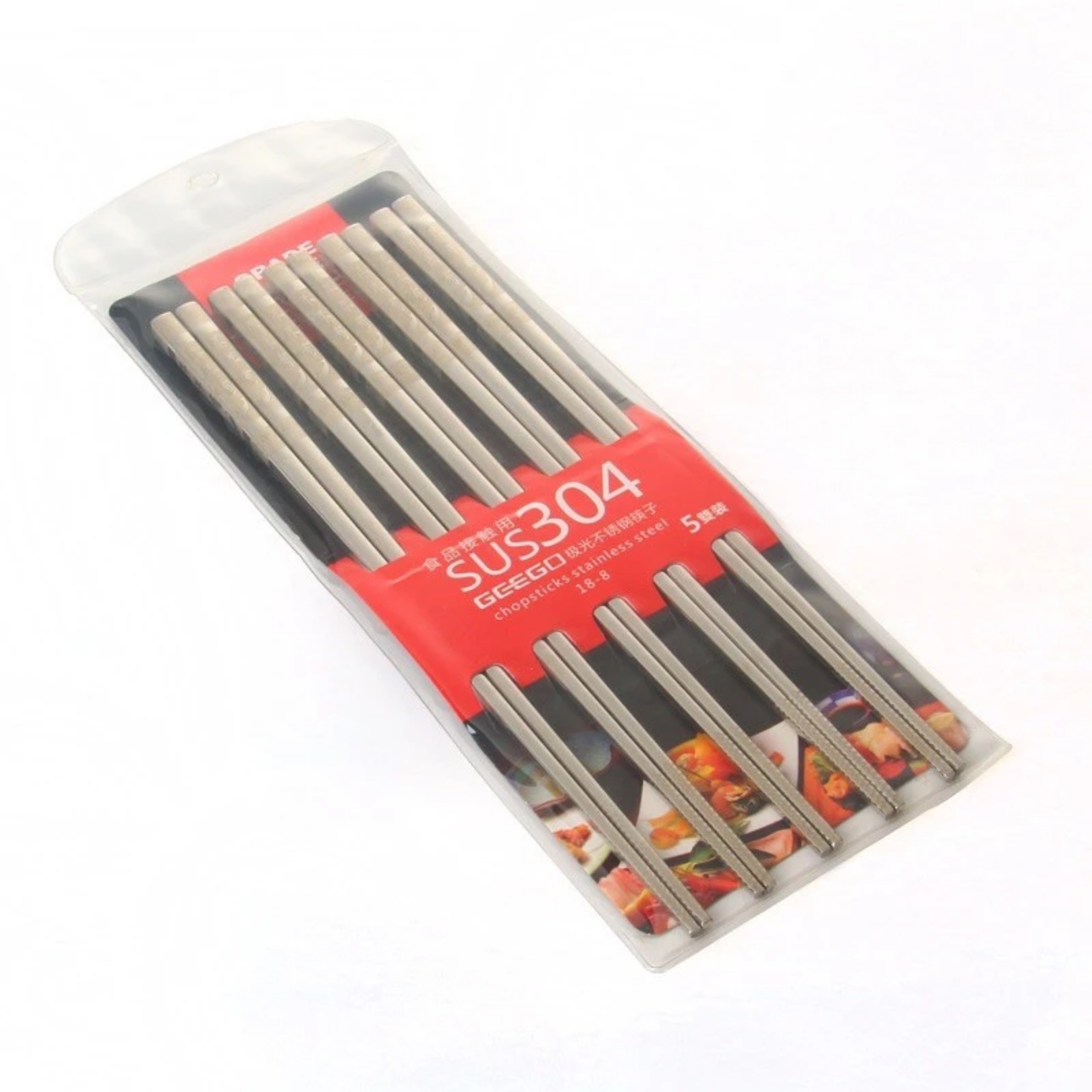 BỘ 5 ĐÔI ĐŨA INOX