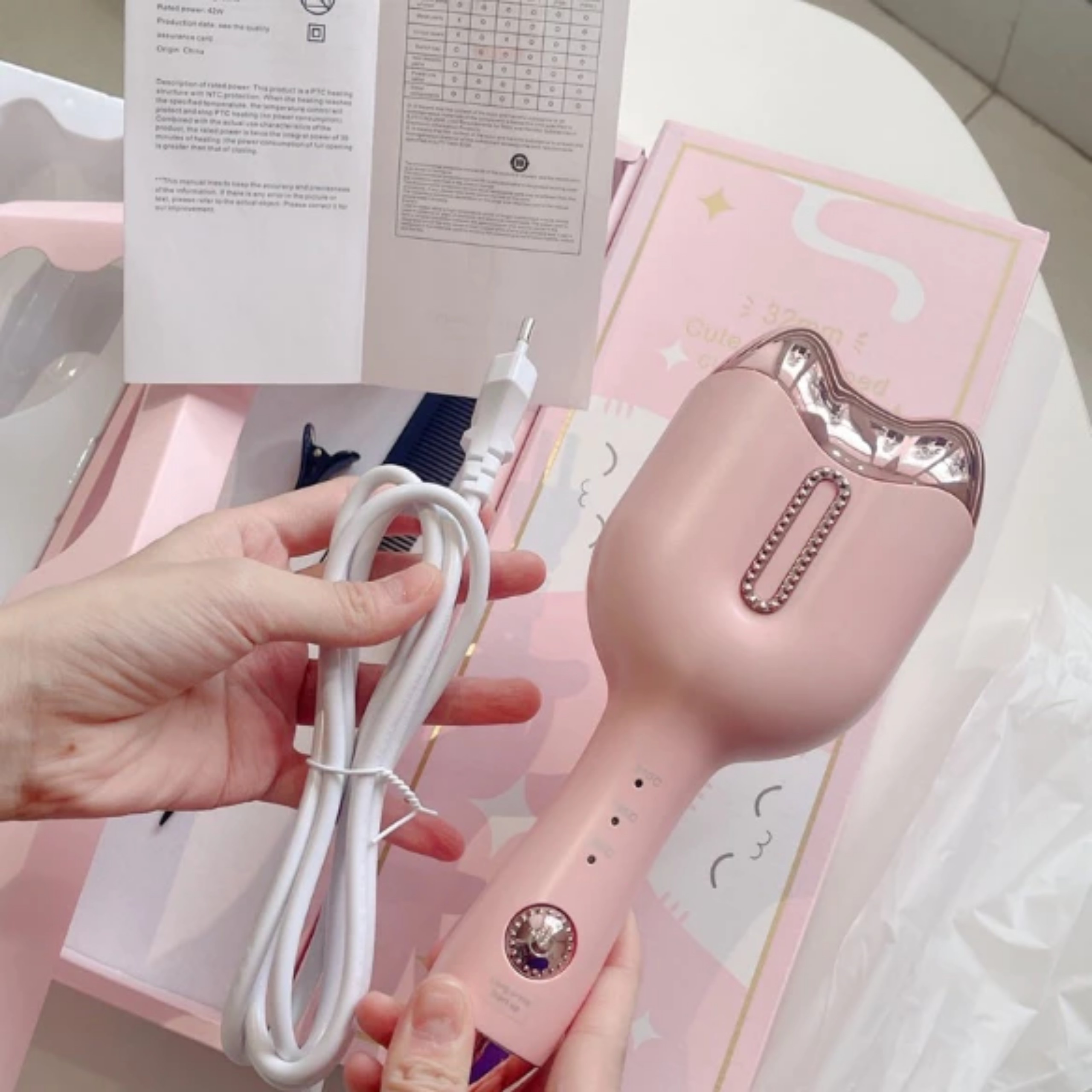 MÁY BẤM UỐN TÓC XOĂN HIPPE