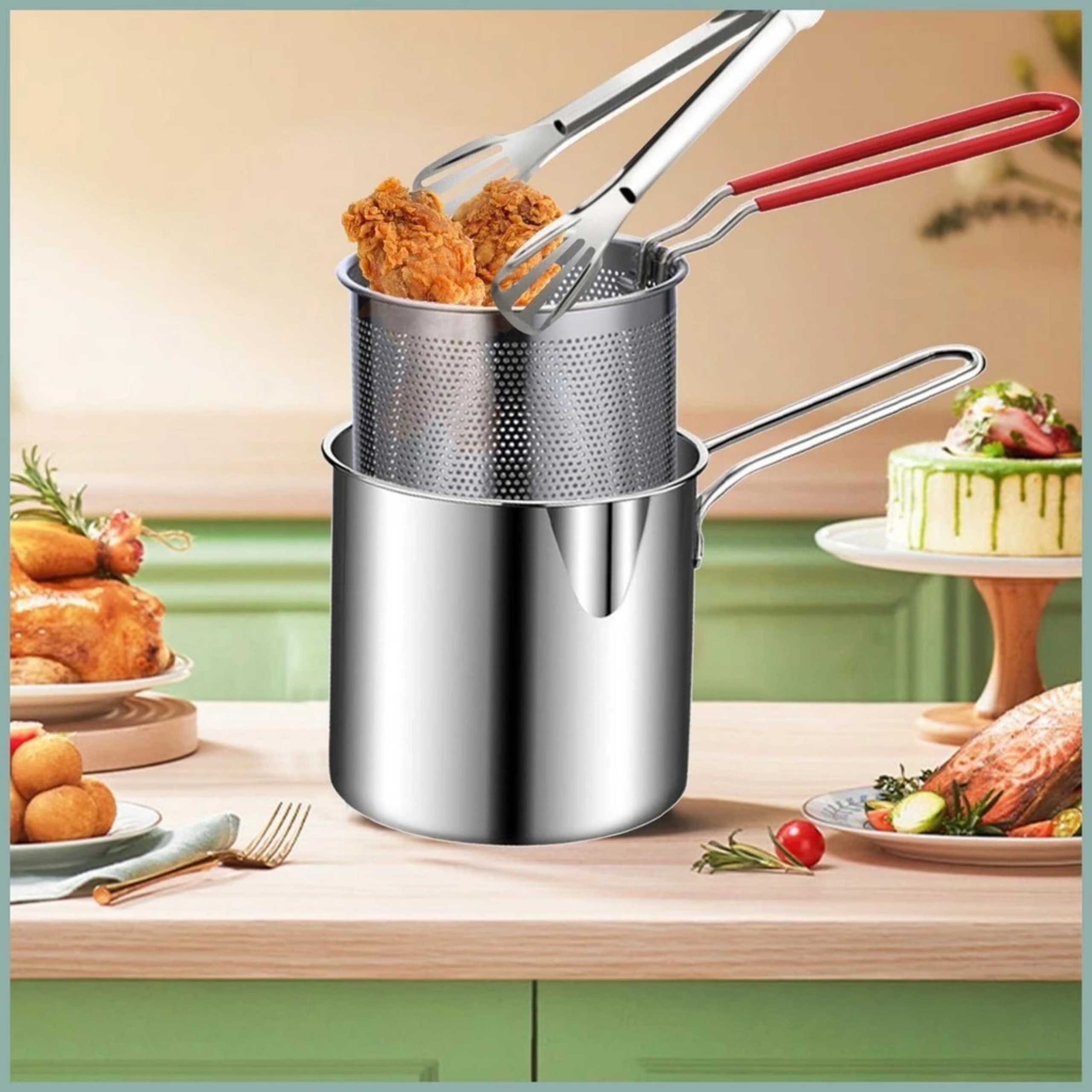 BỘ NỒI CHIÊN 3 IN 1