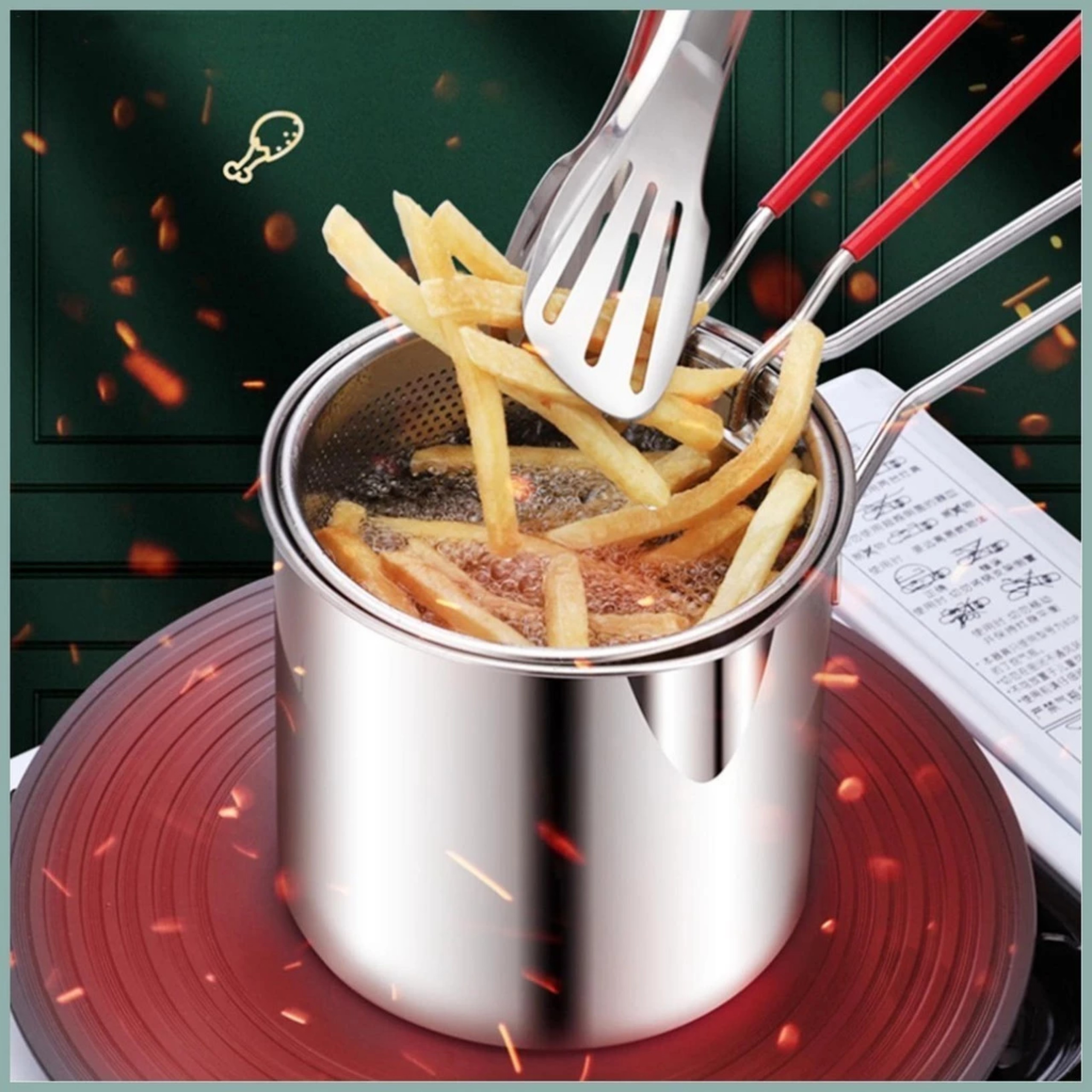 BỘ NỒI CHIÊN 3 IN 1